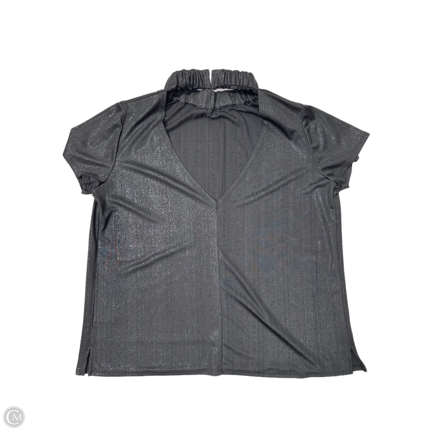 Top Short Sleeve By Laundry In Black, Size: M