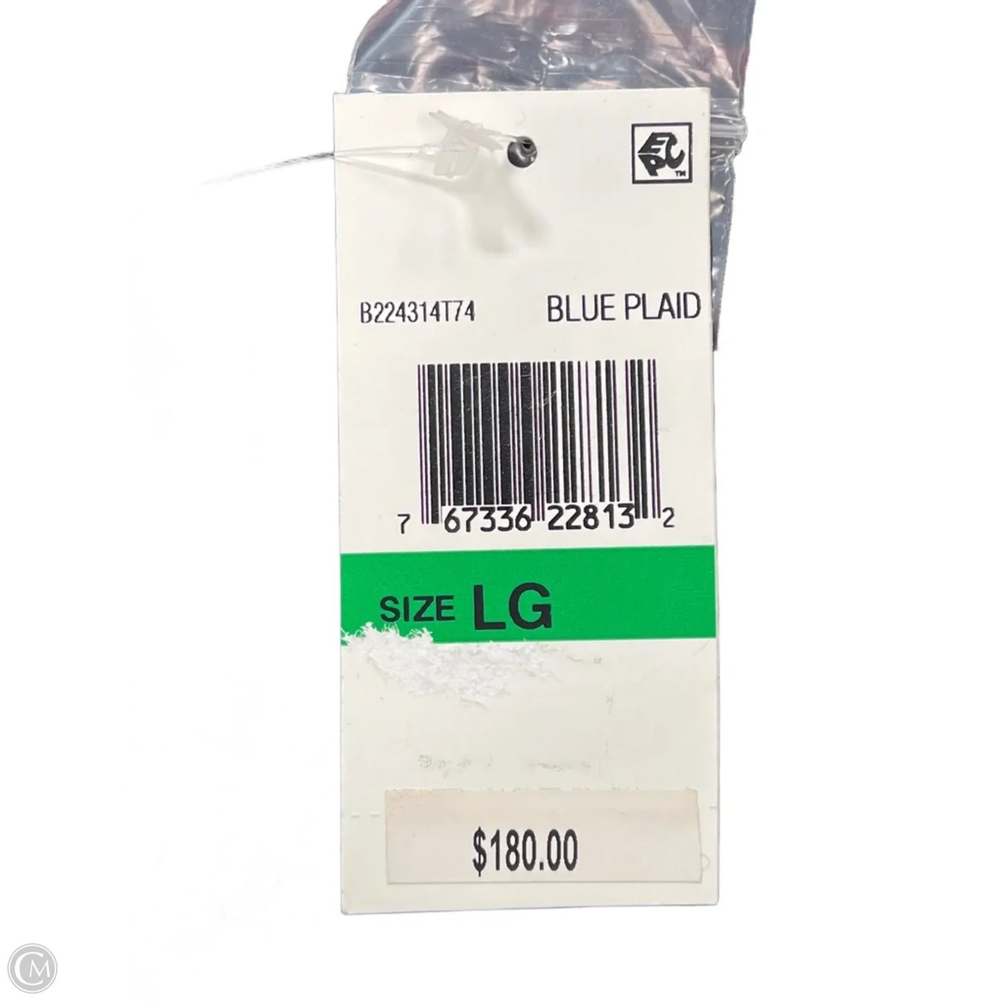 Coat Peacoat By Bcbgeneration In Blue & Red, Size: L