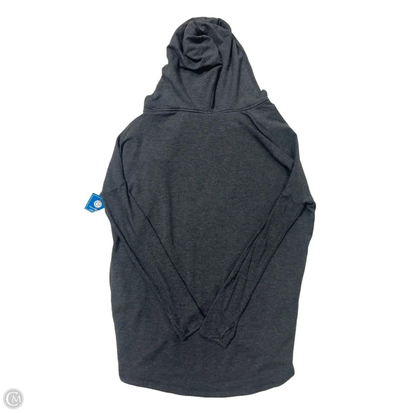 Athletic Top Long Sleeve Hoodie By Athleta In Grey, Size: S