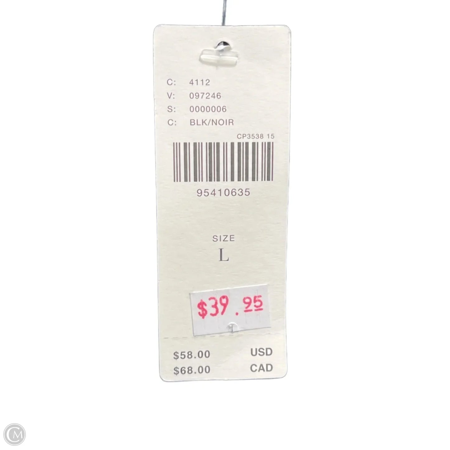 Top Long Sleeve By Pilcro In Black, Size: L
