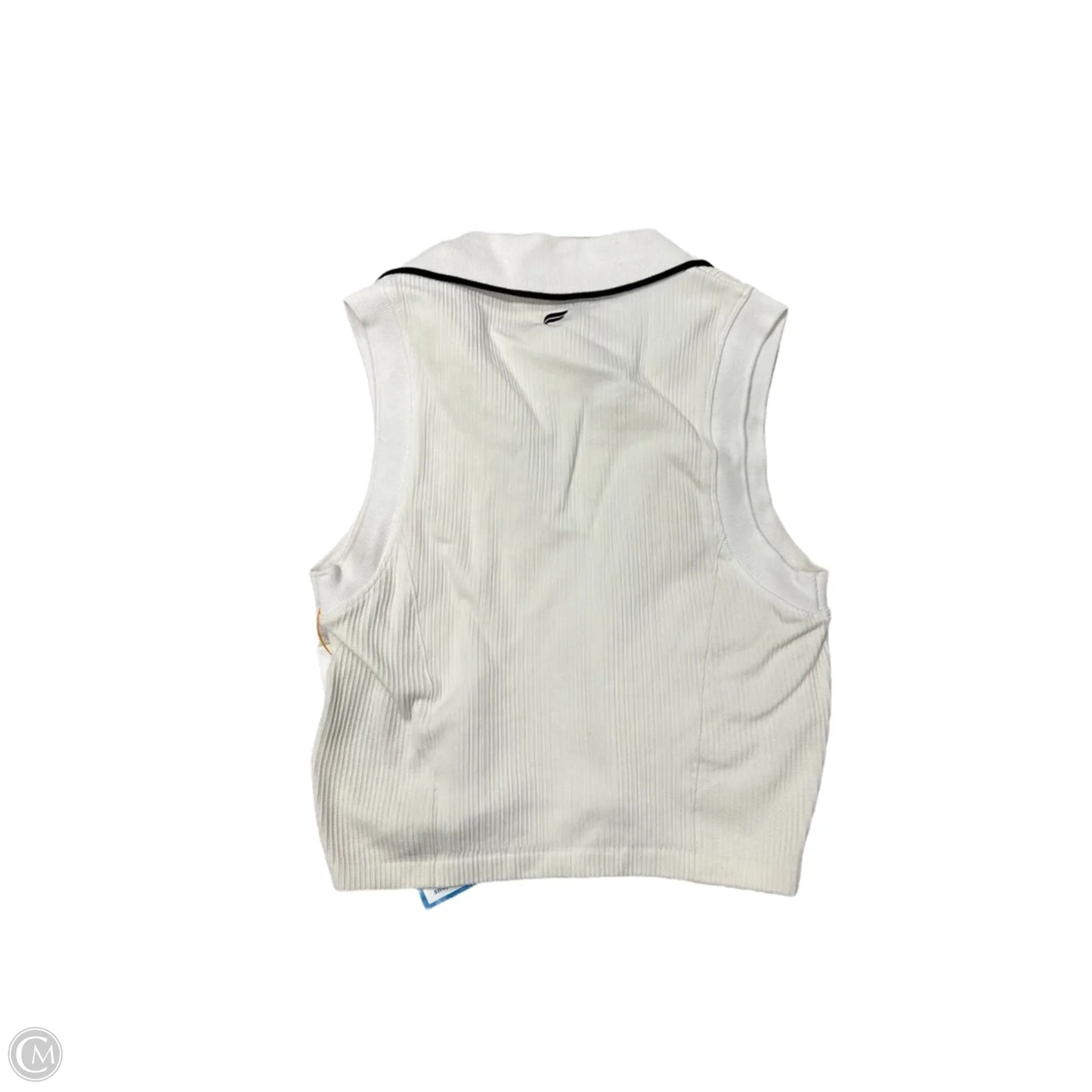 Athletic Tank Top By Fabletics In Black & White, Size: S