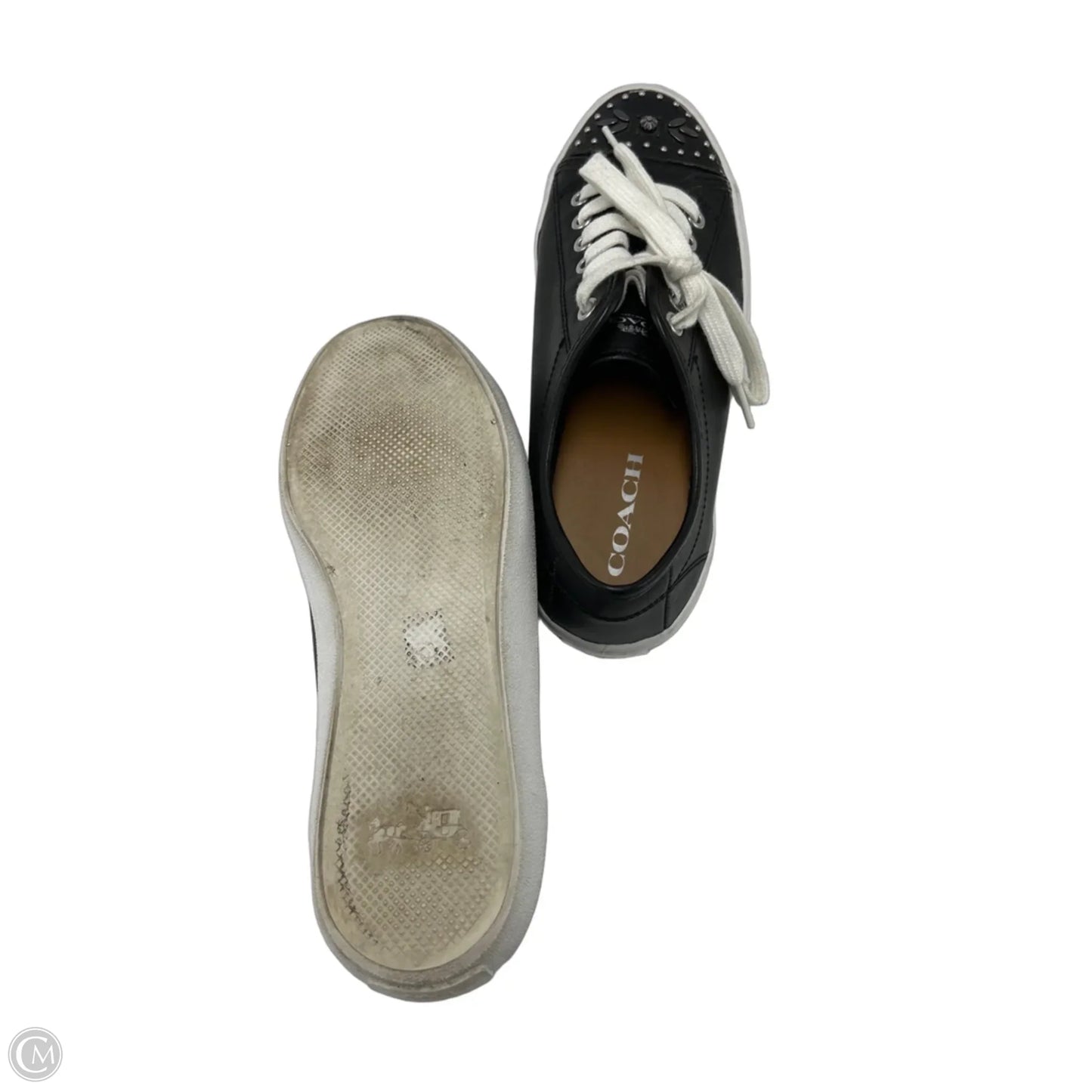 Shoes Designer By Coach In Black, Size: 8.5