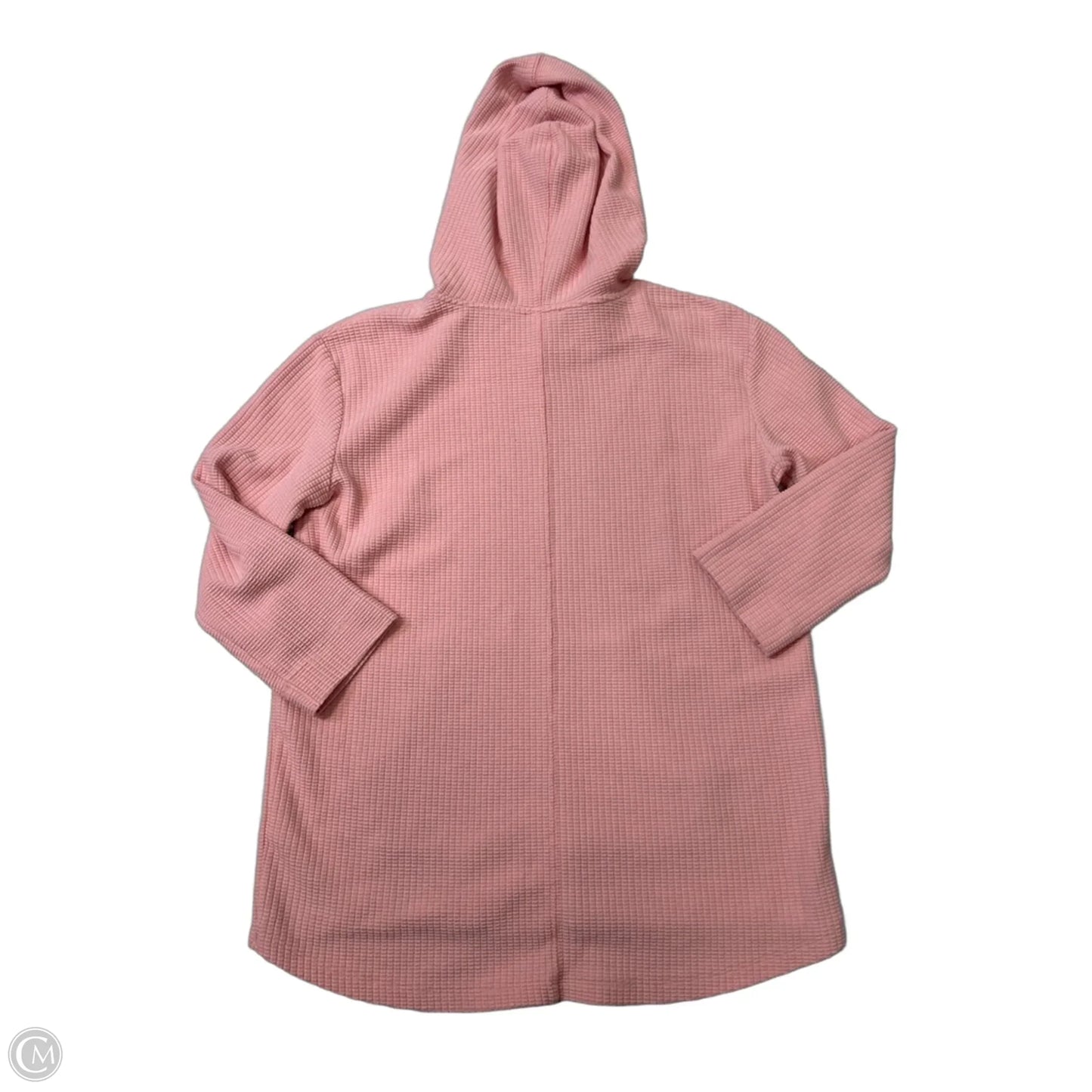 Athletic Sweatshirt Hoodie By Lilla P In Pink, Size: S