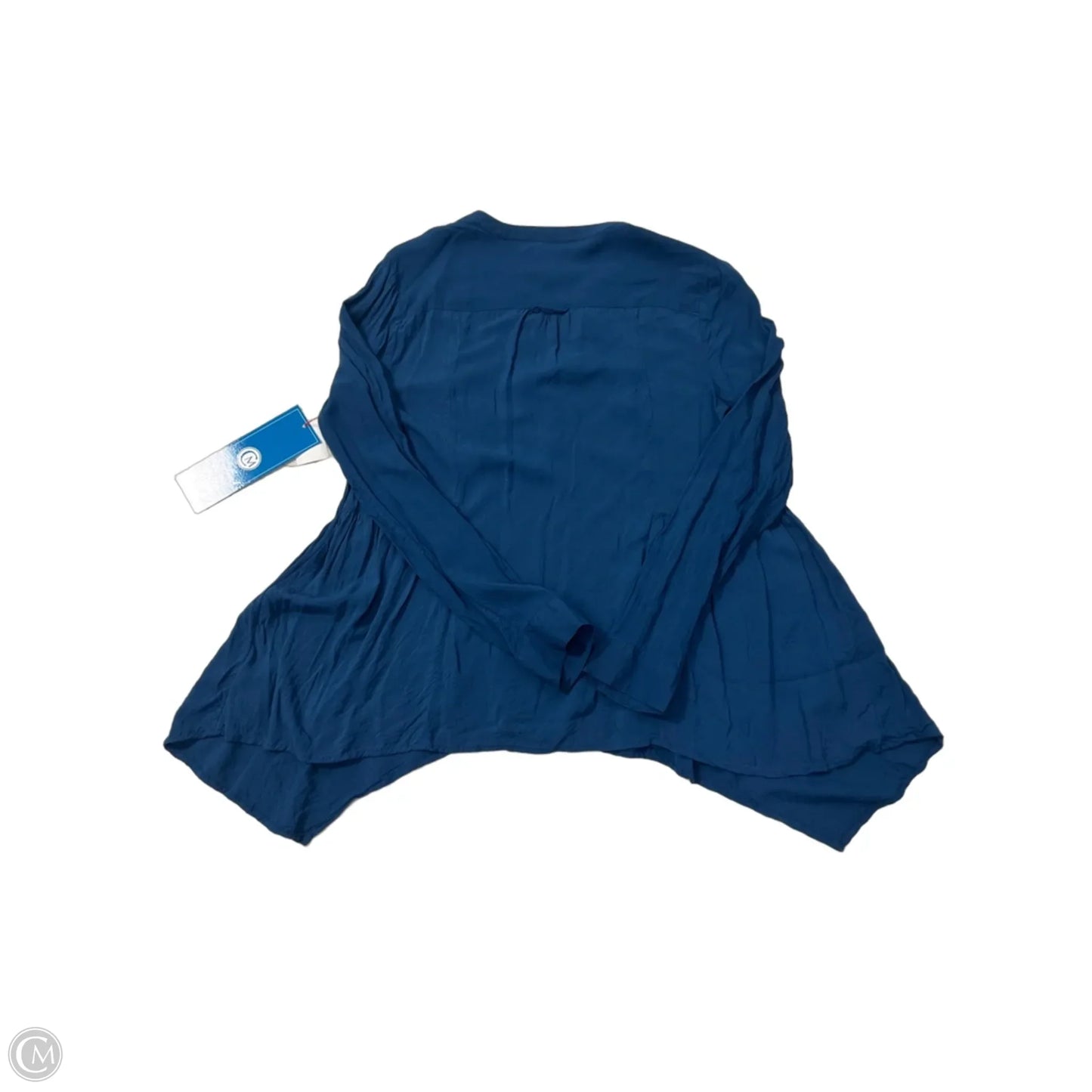 Top Long Sleeve By Maeve In Blue, Size: S