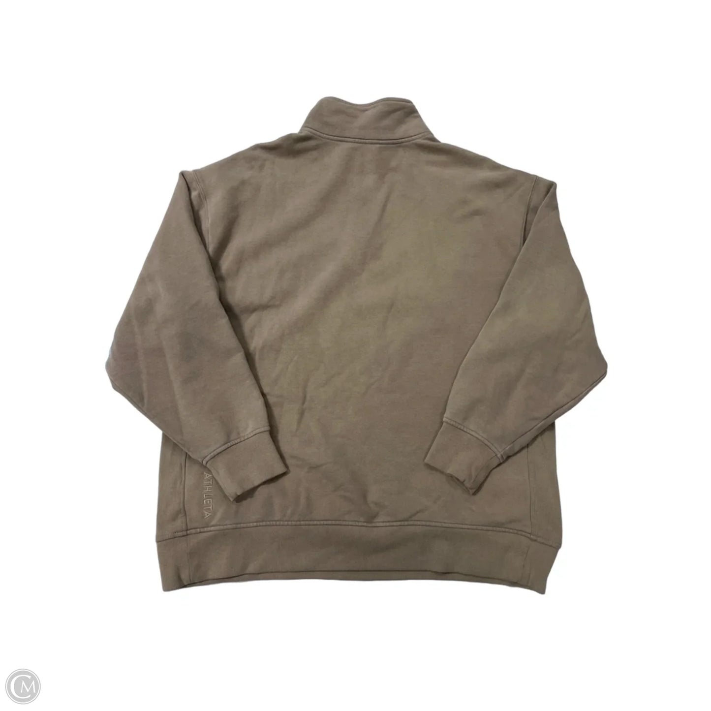 Athletic Sweatshirt Collar By Athleta In Brown, Size: M