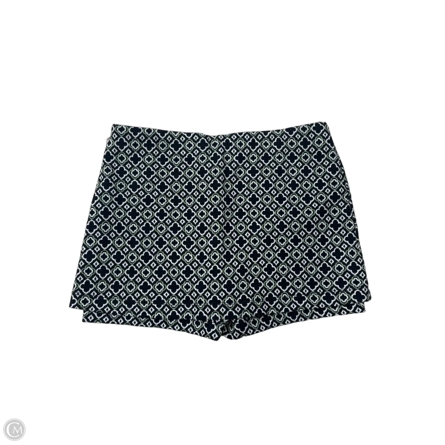 Skort By Maeve In Black & Green, Size: S