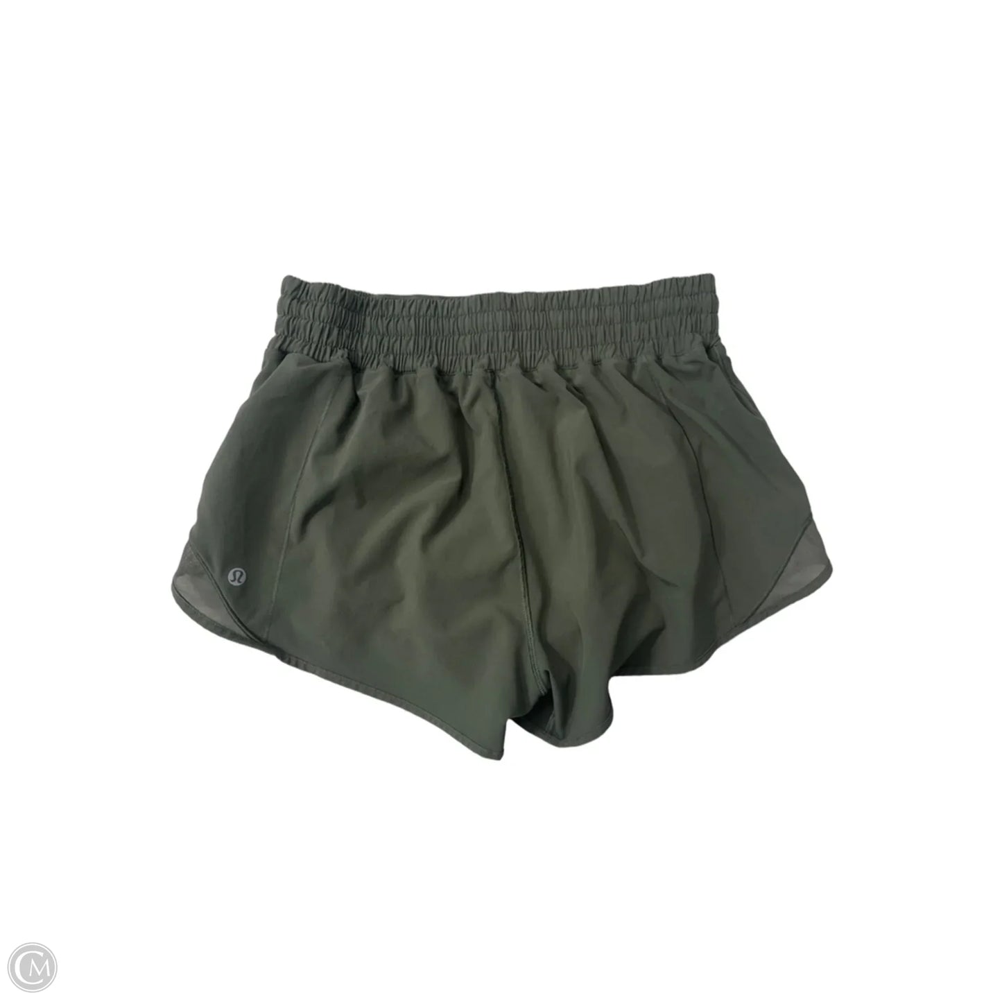 Athletic Shorts By Lululemon In Green, Size: S