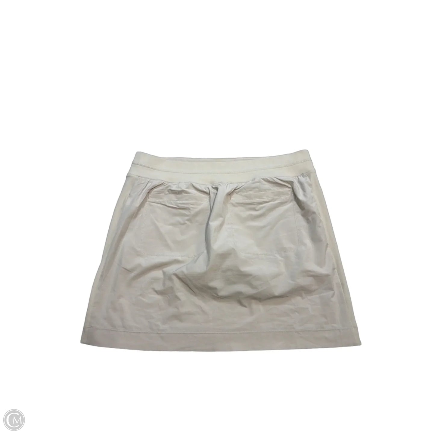 Athletic Skort By Athleta In Tan, Size: Xl