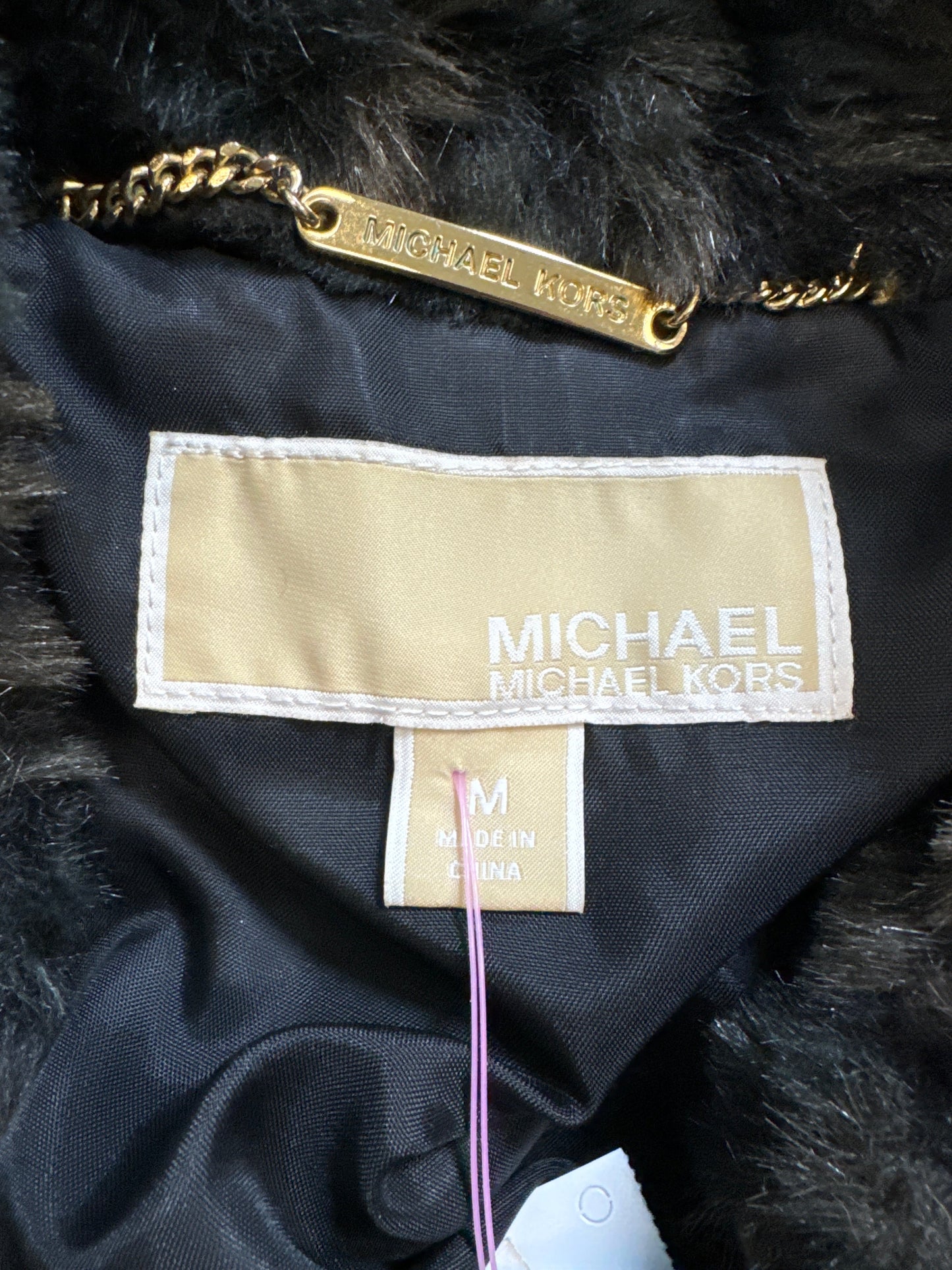 Vest Faux Fur & Sherpa By Michael By Michael Kors In Brown, Size: M