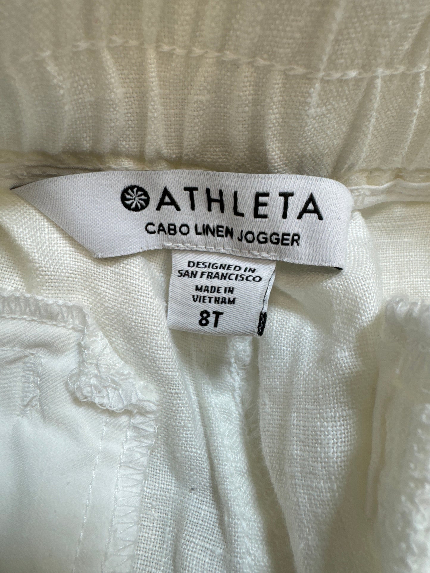 Athletic Pants By Athleta In White, Size: M