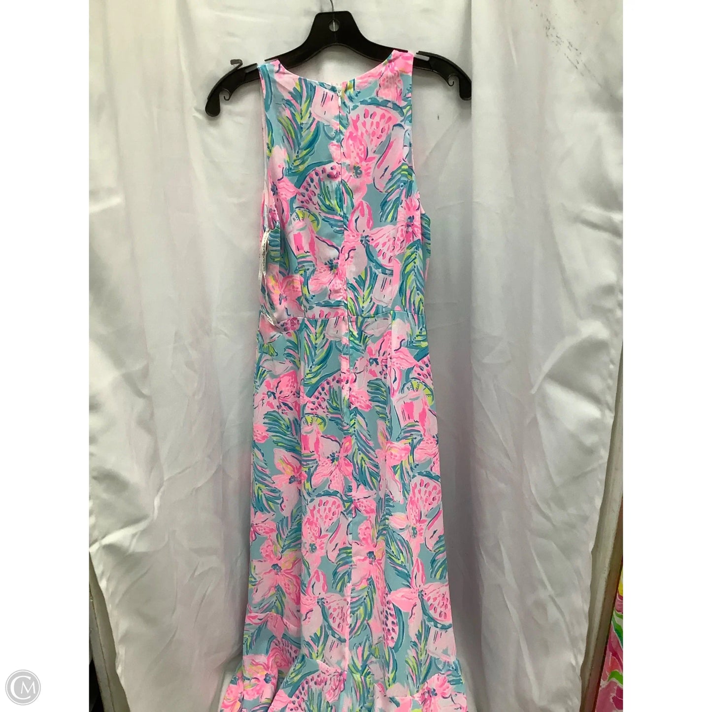 Dress Designer By Lilly Pulitzer In Floral Print, Size: 4