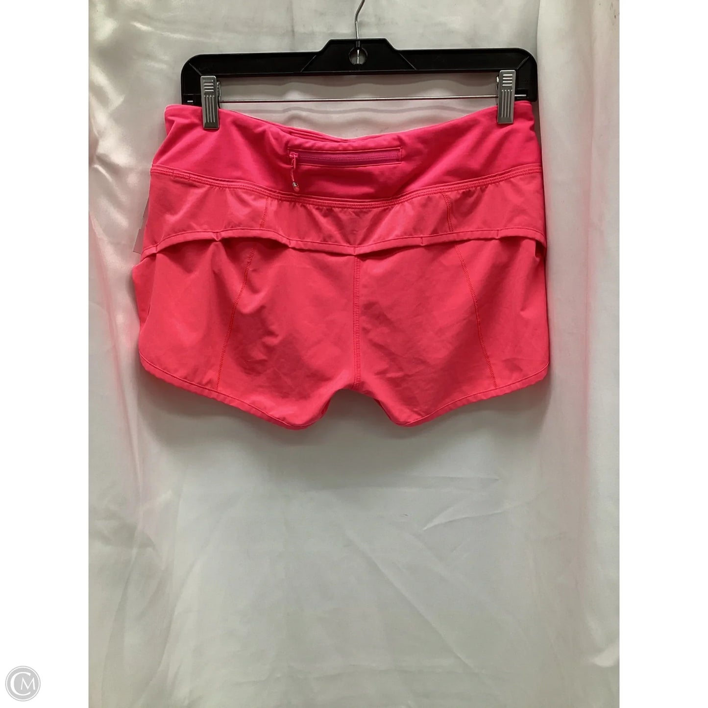 Athletic Shorts By Lululemon In Pink, Size: 4