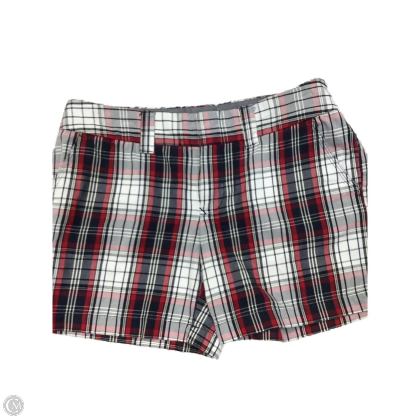 Shorts By Tommy Hilfiger In Plaid Pattern, Size: 4
