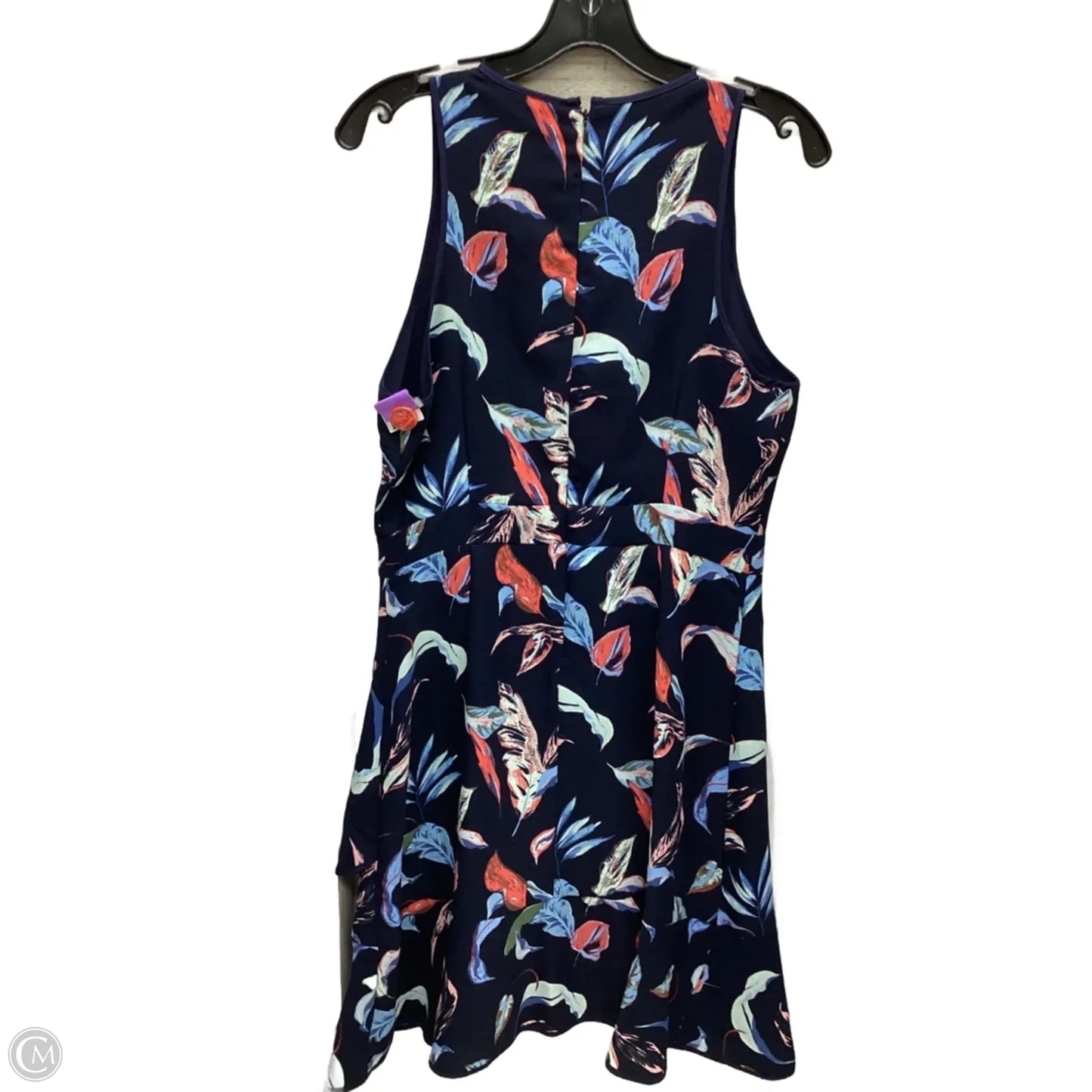 Dress Casual Midi By Banana Republic In Floral Print, Size: 8