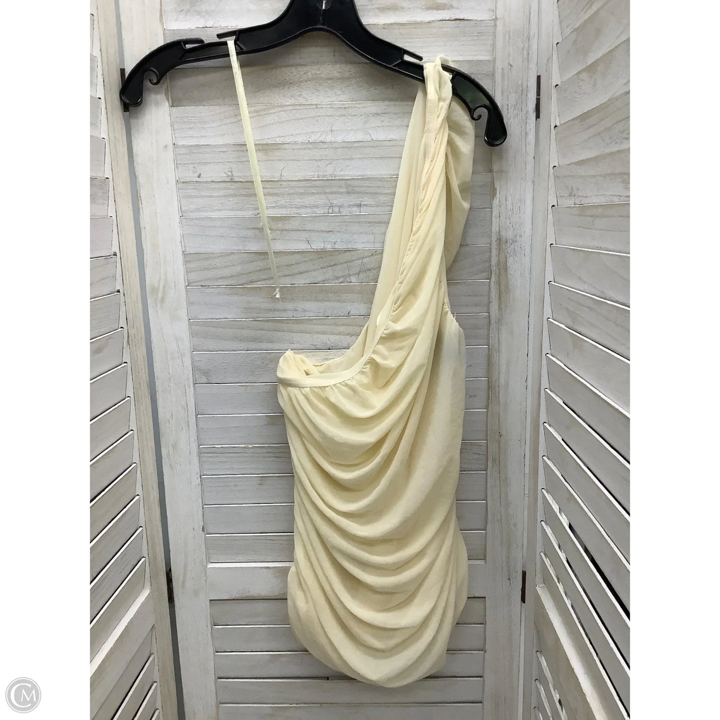 Top Sleeveless By Anthropologie In Ivory, Size: Xl