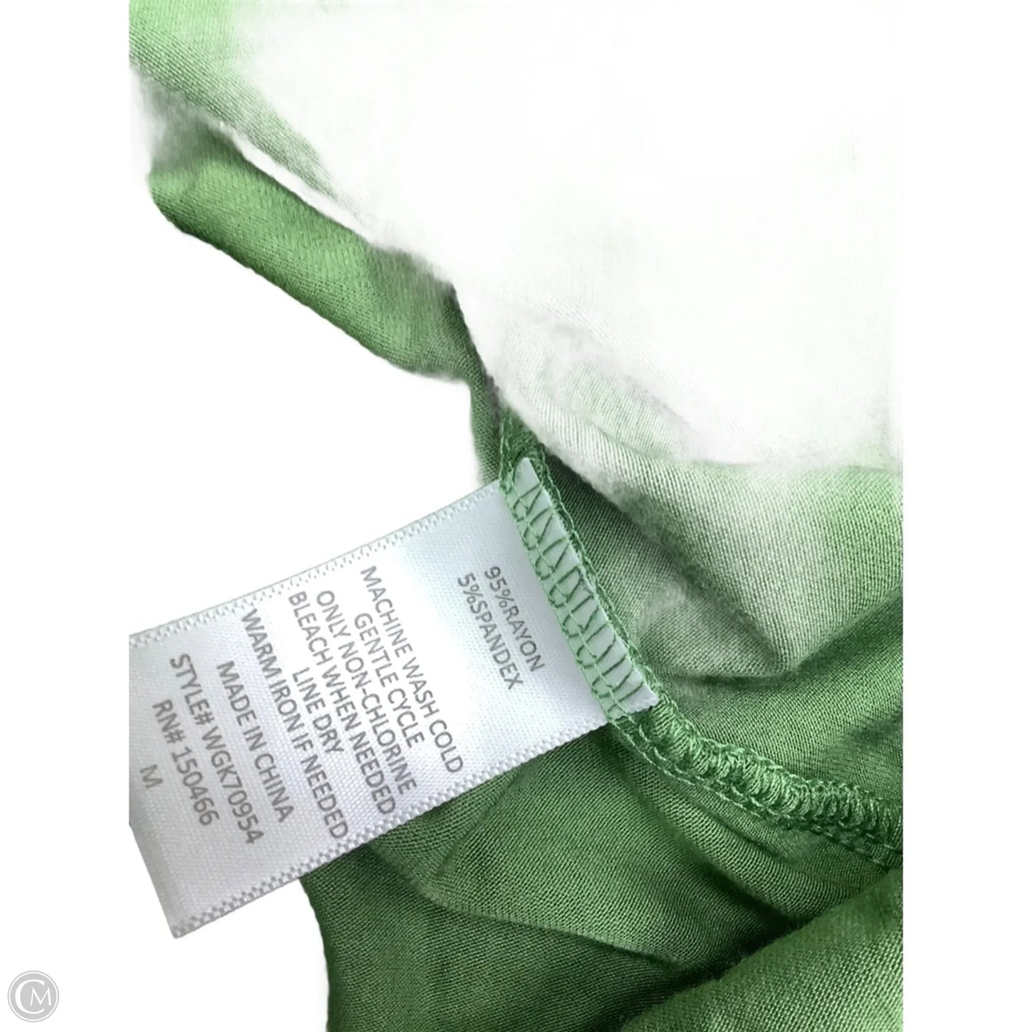 Dress Casual Midi By Market & Spruce In Green, Size: M