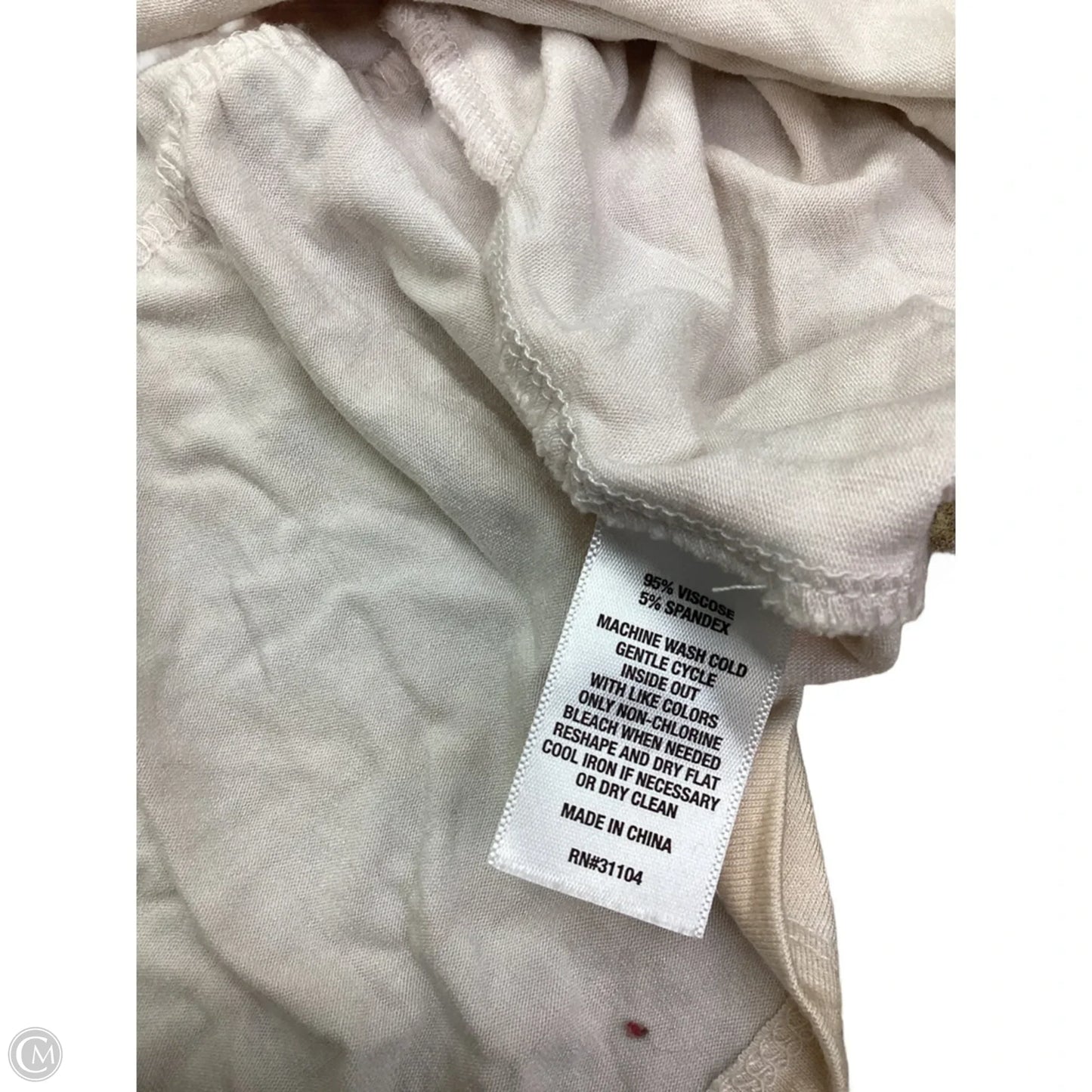 Top Sleeveless By New Directions In Peach, Size: Mp