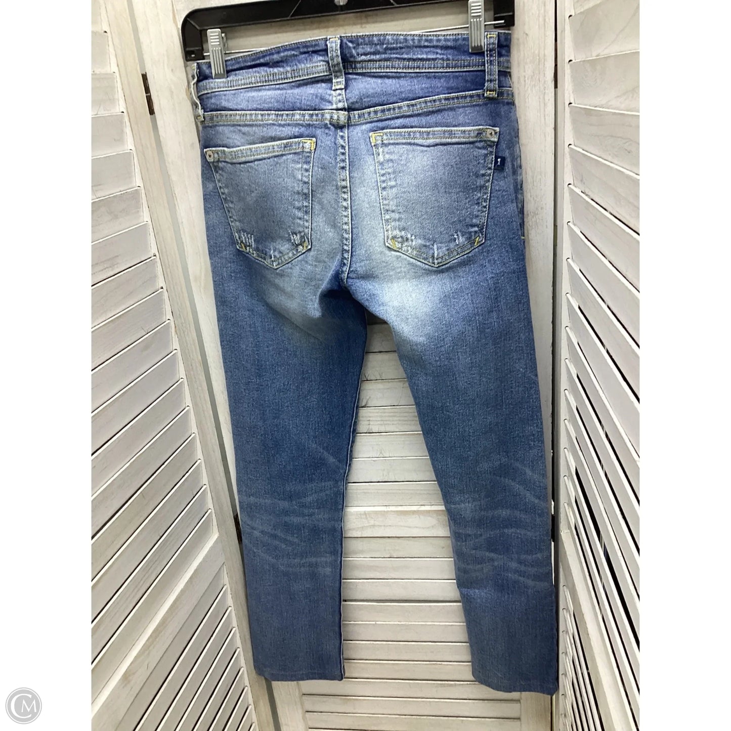 Jeans Skinny By Pilcro In Blue Denim, Size: 2