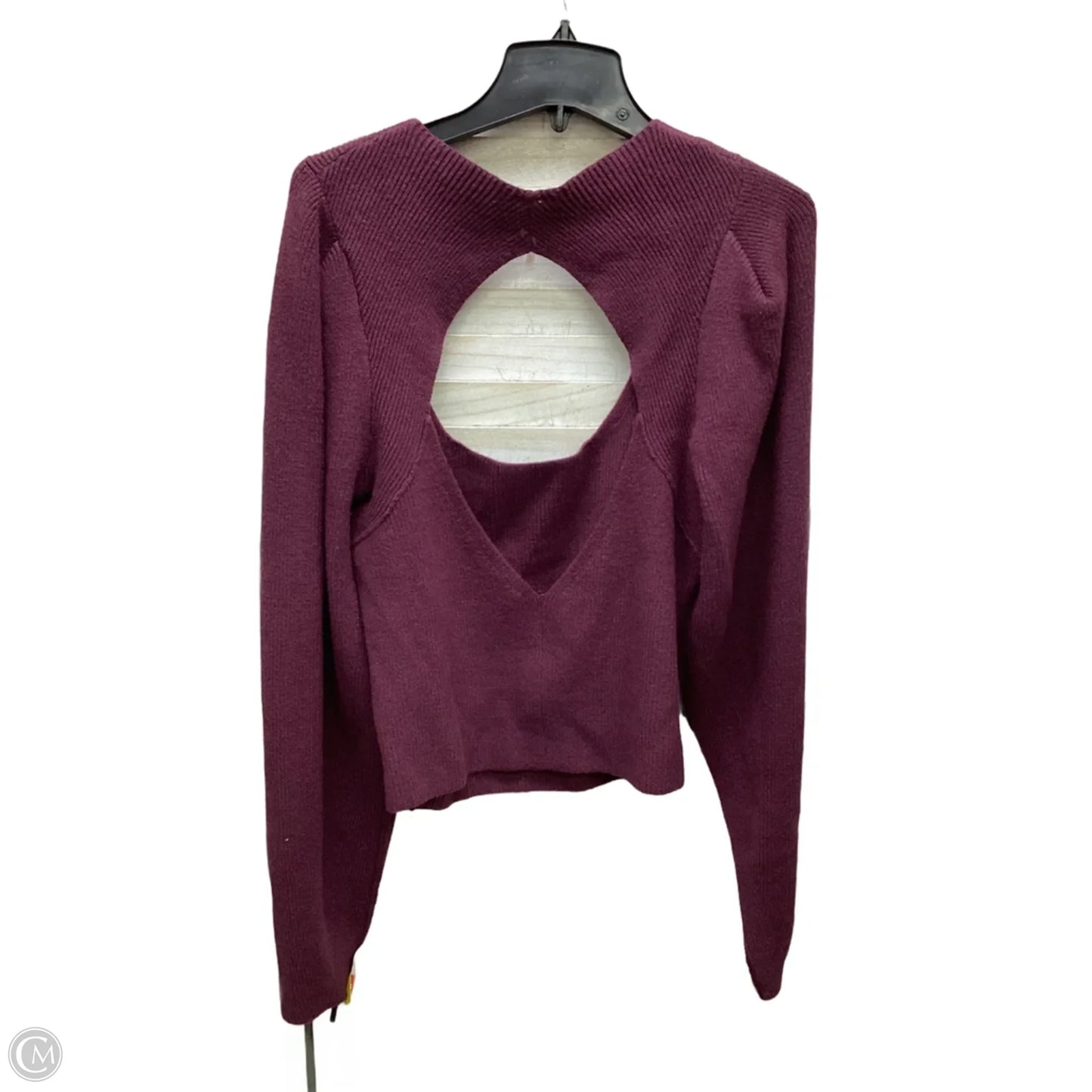 Sweater By Free People In Maroon, Size: M