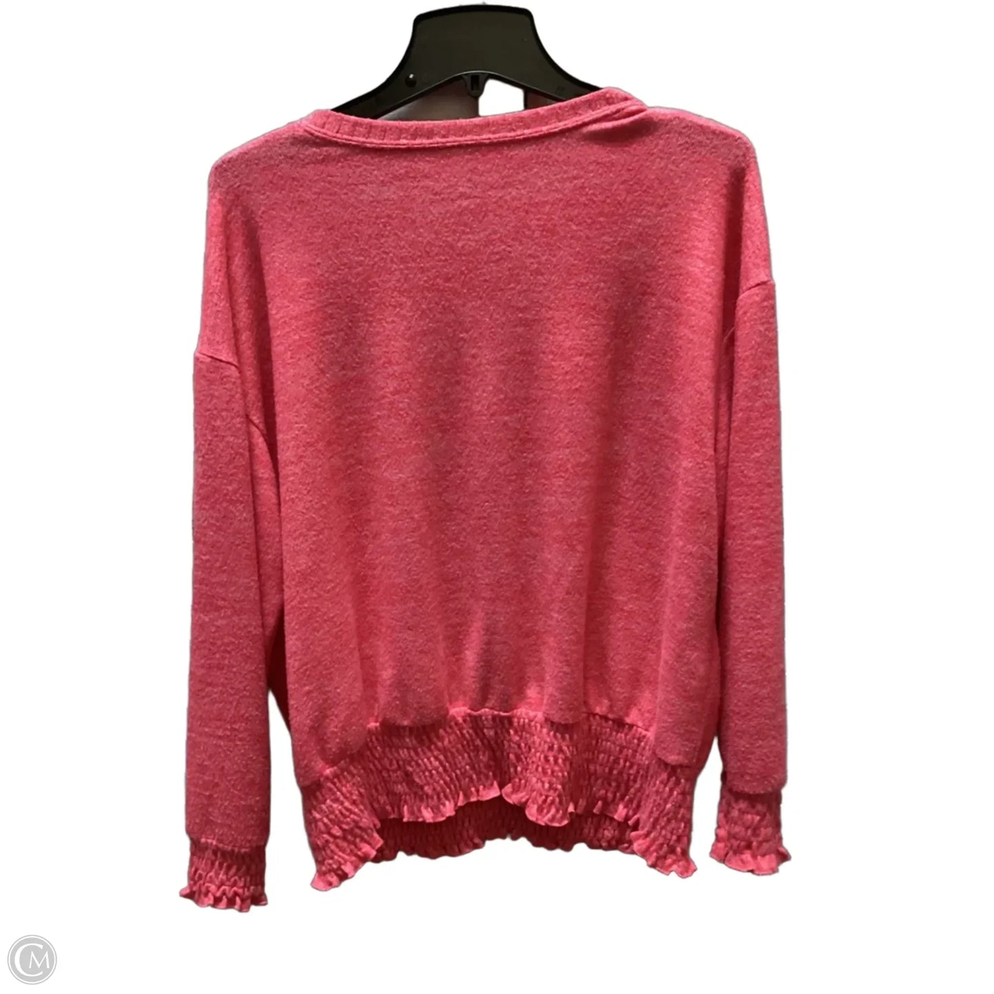 Top Long Sleeve By Torrid In Coral, Size: M