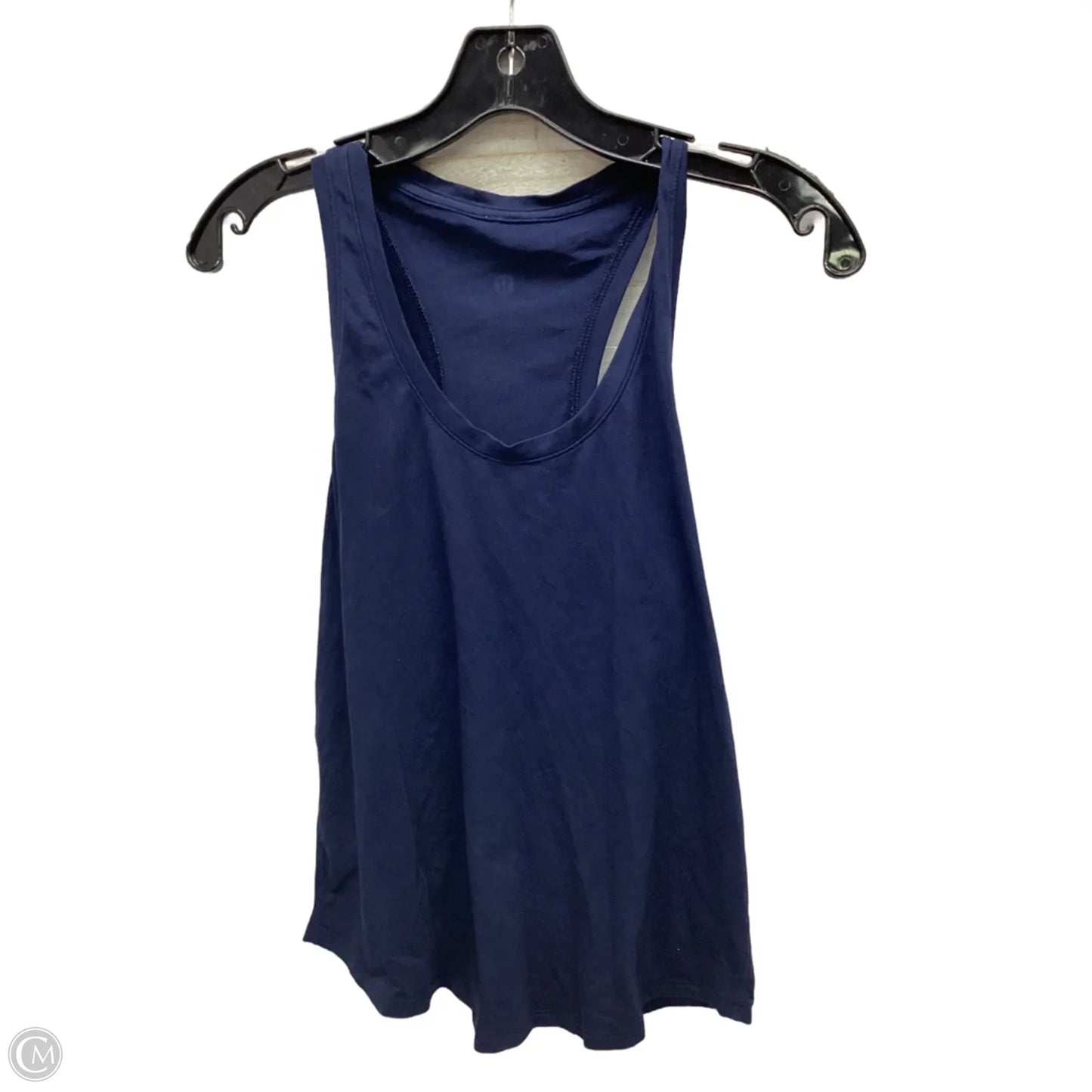 Athletic Tank Top By Lululemon In Navy, Size: 6