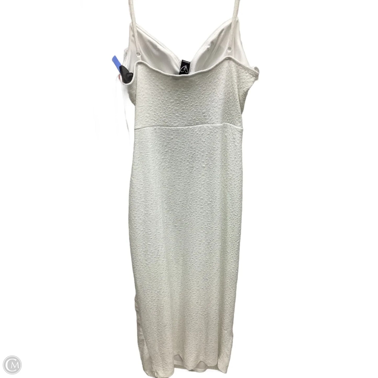 Dress Party Midi By Windsor In White, Size: Xl