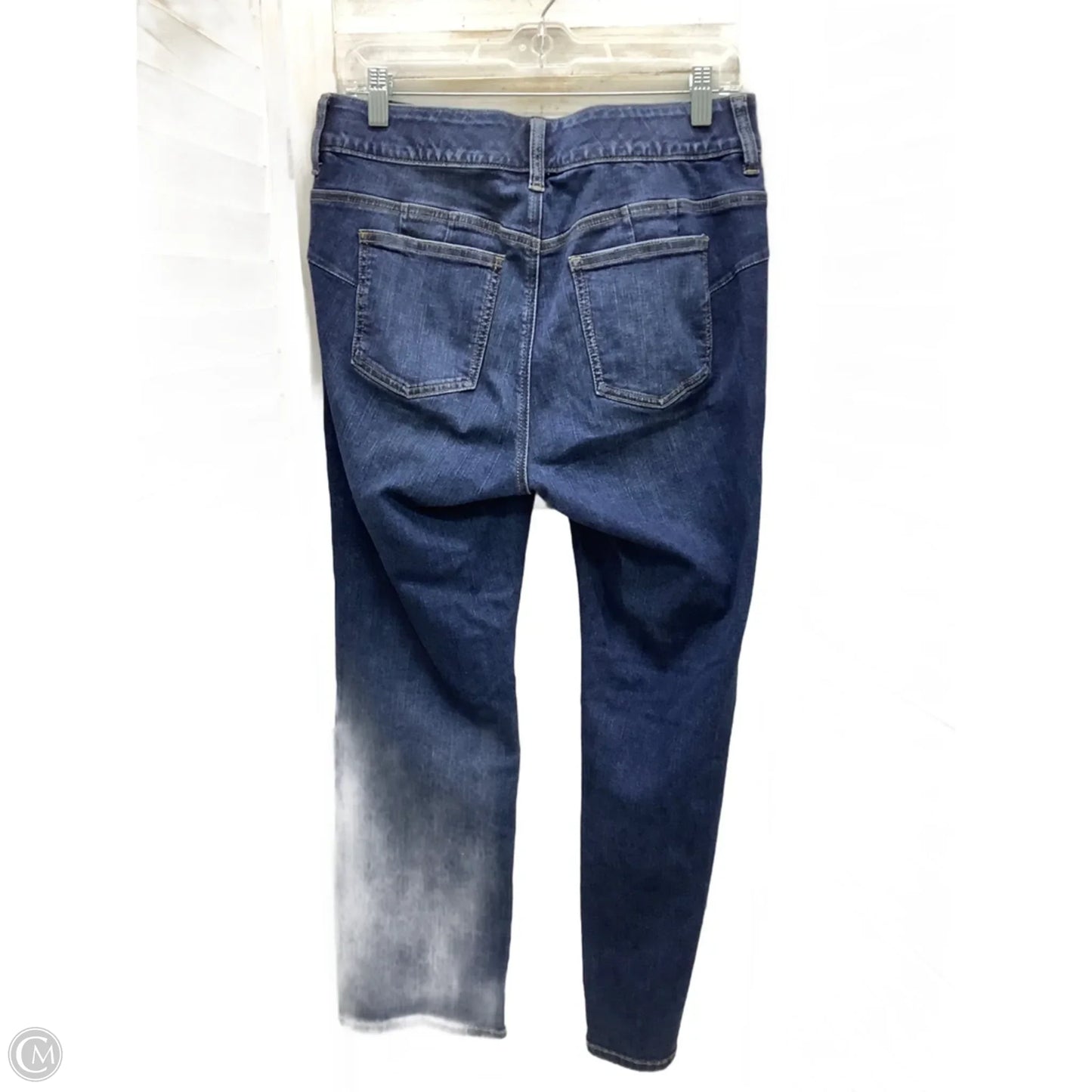 Jeans Straight By Torrid In Blue Denim, Size: 10