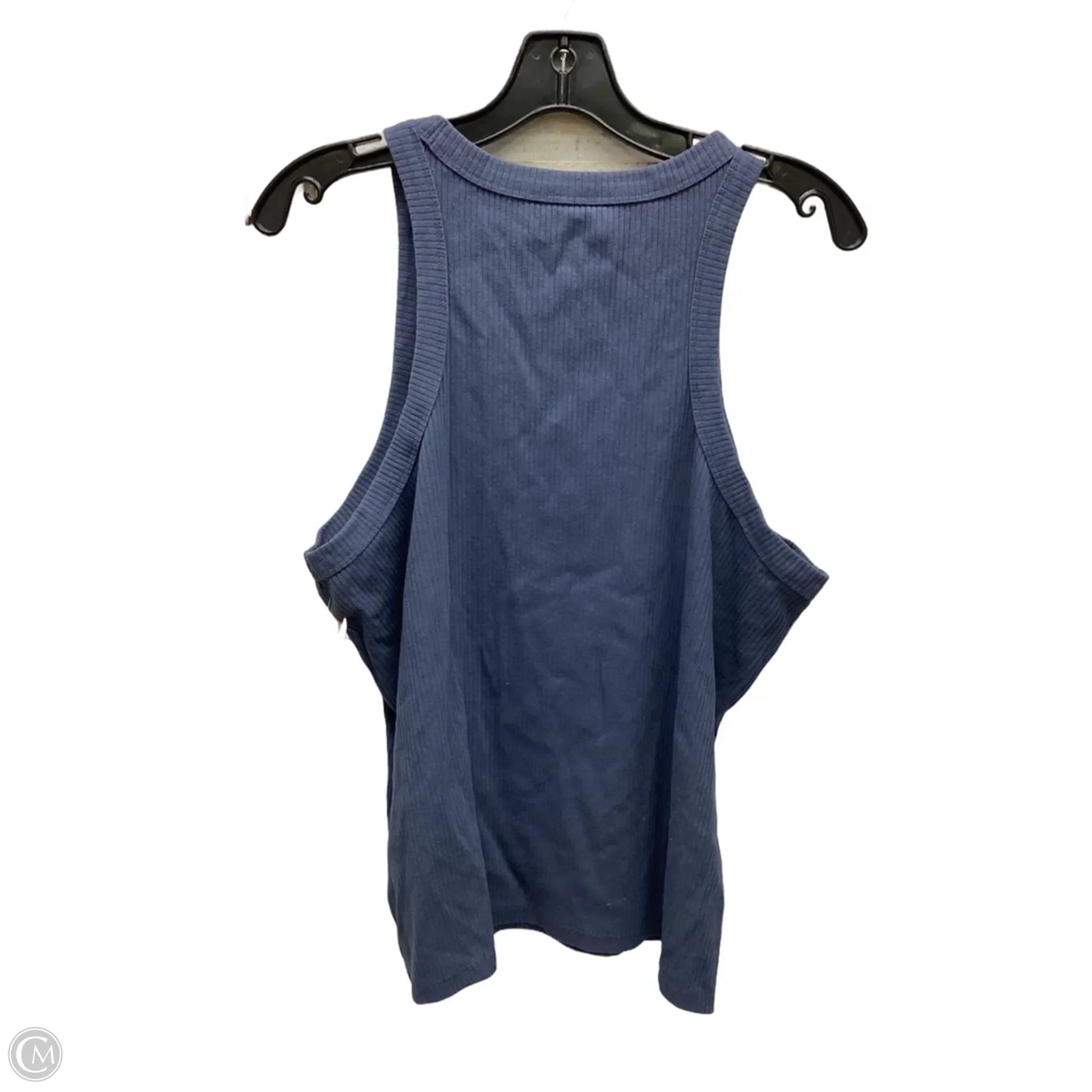 Top Sleeveless By Gap In Blue, Size: Xxl