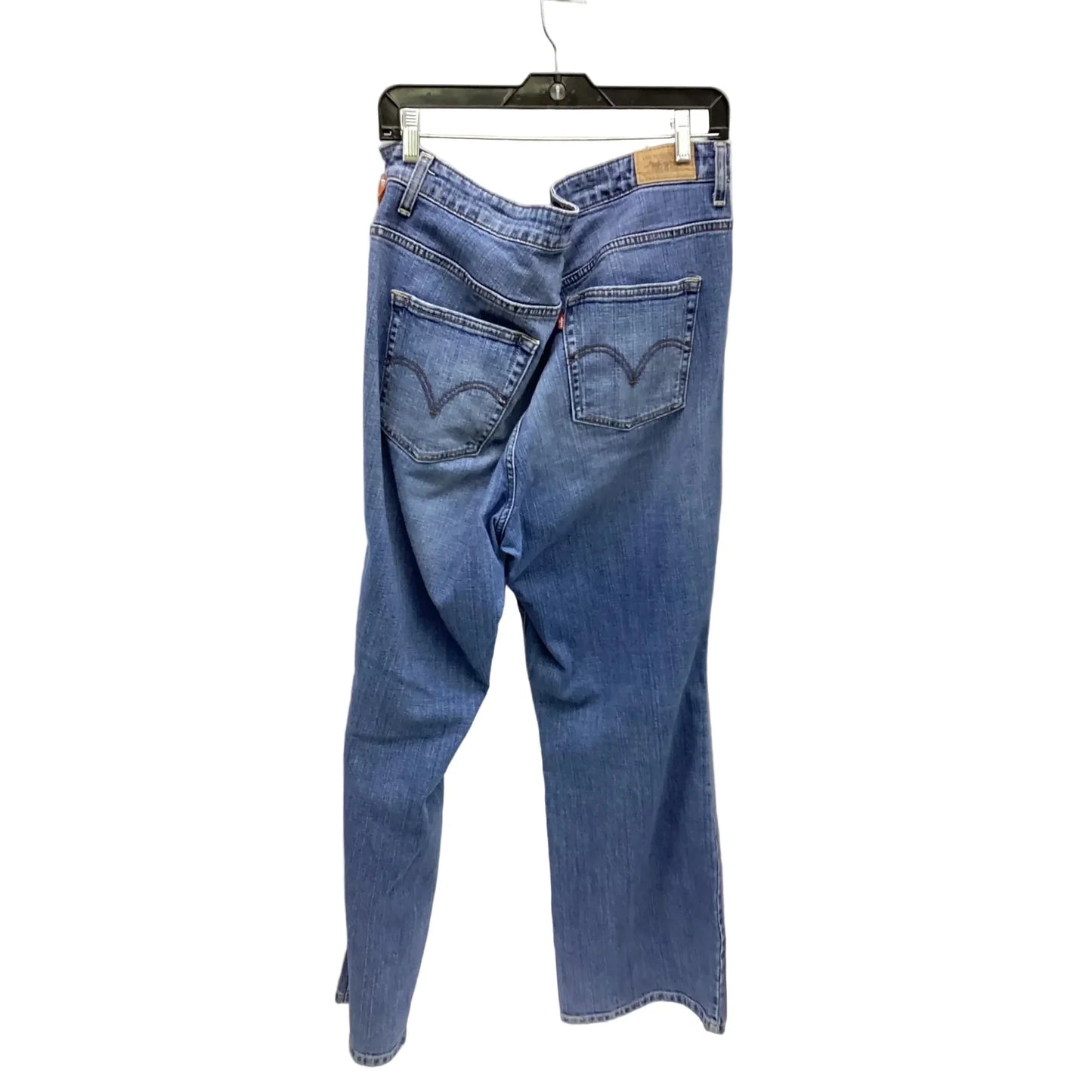 Jeans Boot Cut By Levis In Blue Denim, Size: 18
