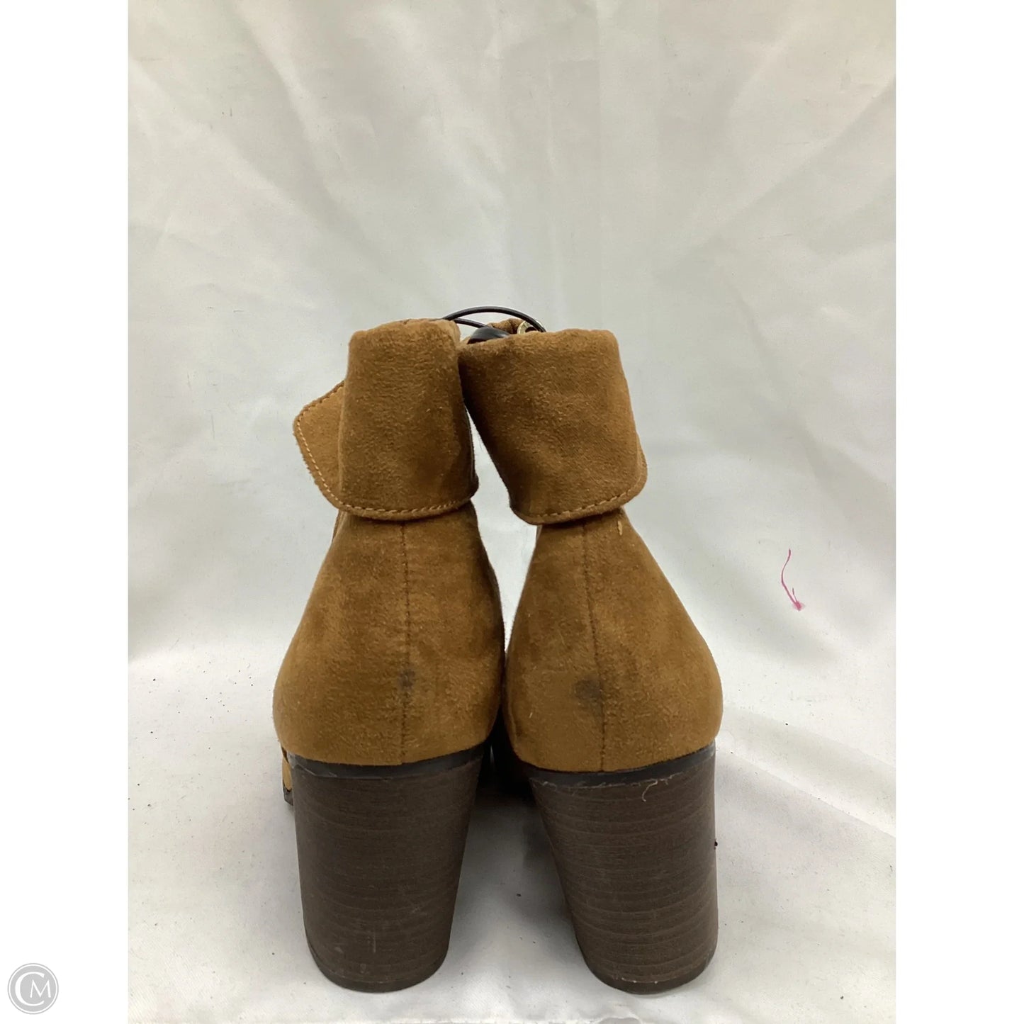 Boots Ankle Heels By Lc Lauren Conrad In Brown, Size: 8.5
