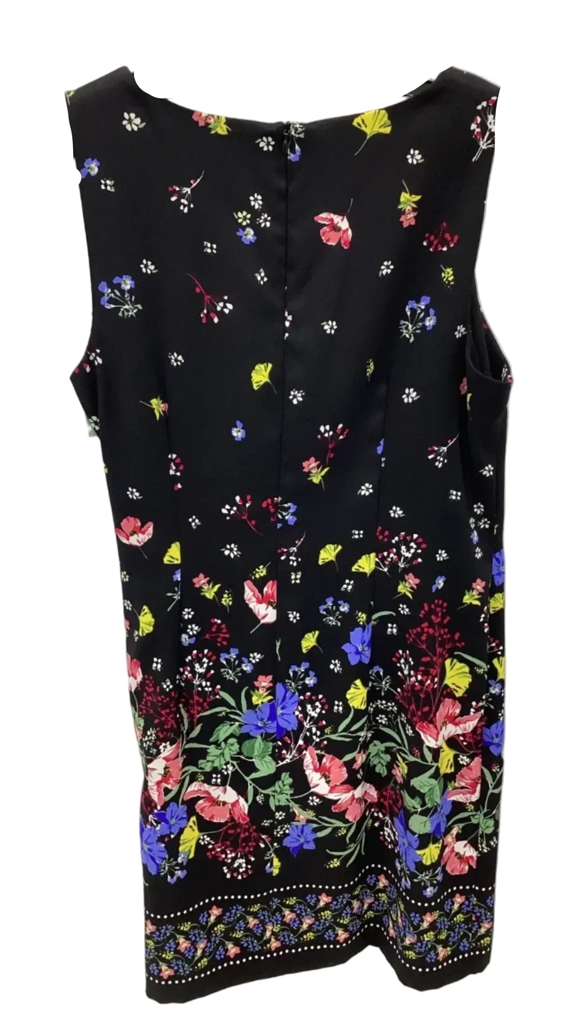 Dress Casual Midi By Agb In Floral Print, Size: 16