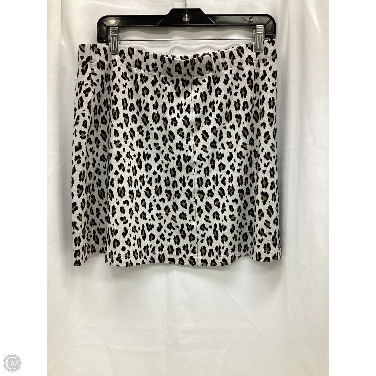 Skirt Midi By Loft In Leopard Print, Size: Lp