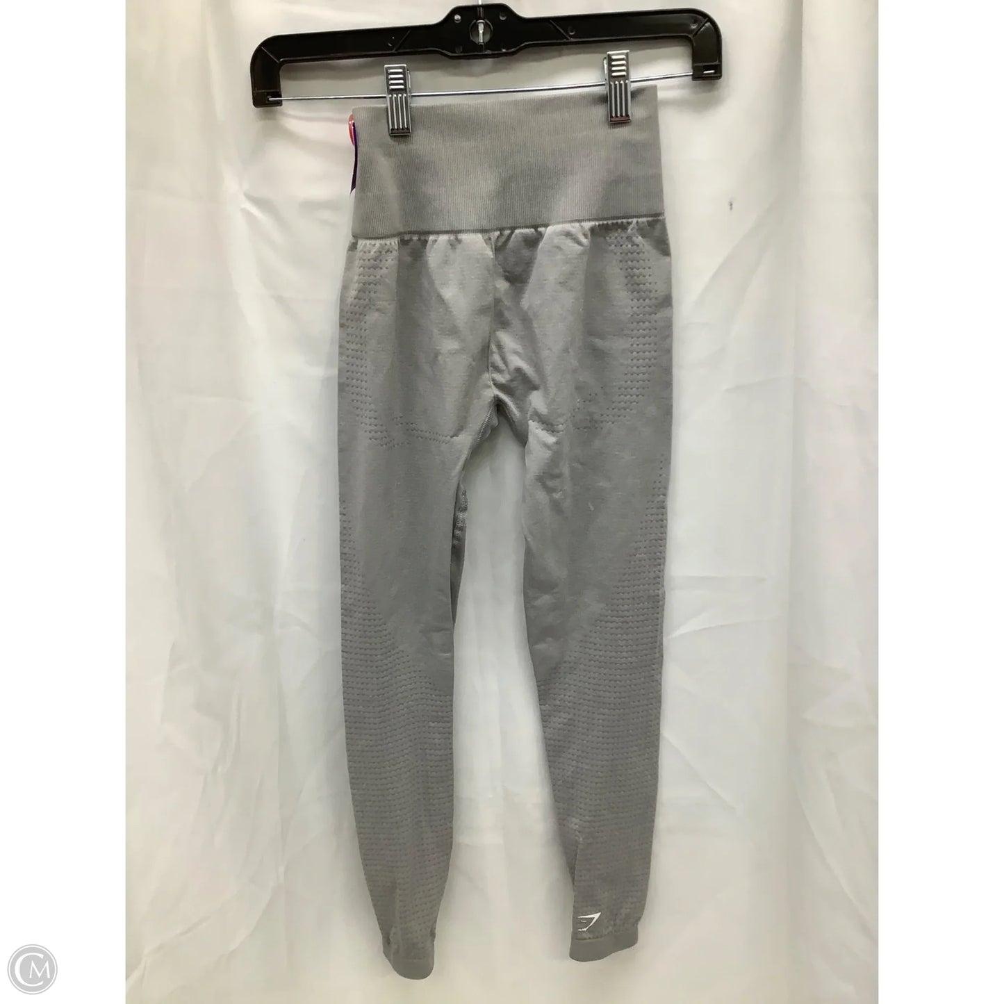 Athletic Leggings By Gym Shark In Grey, Size: Xs