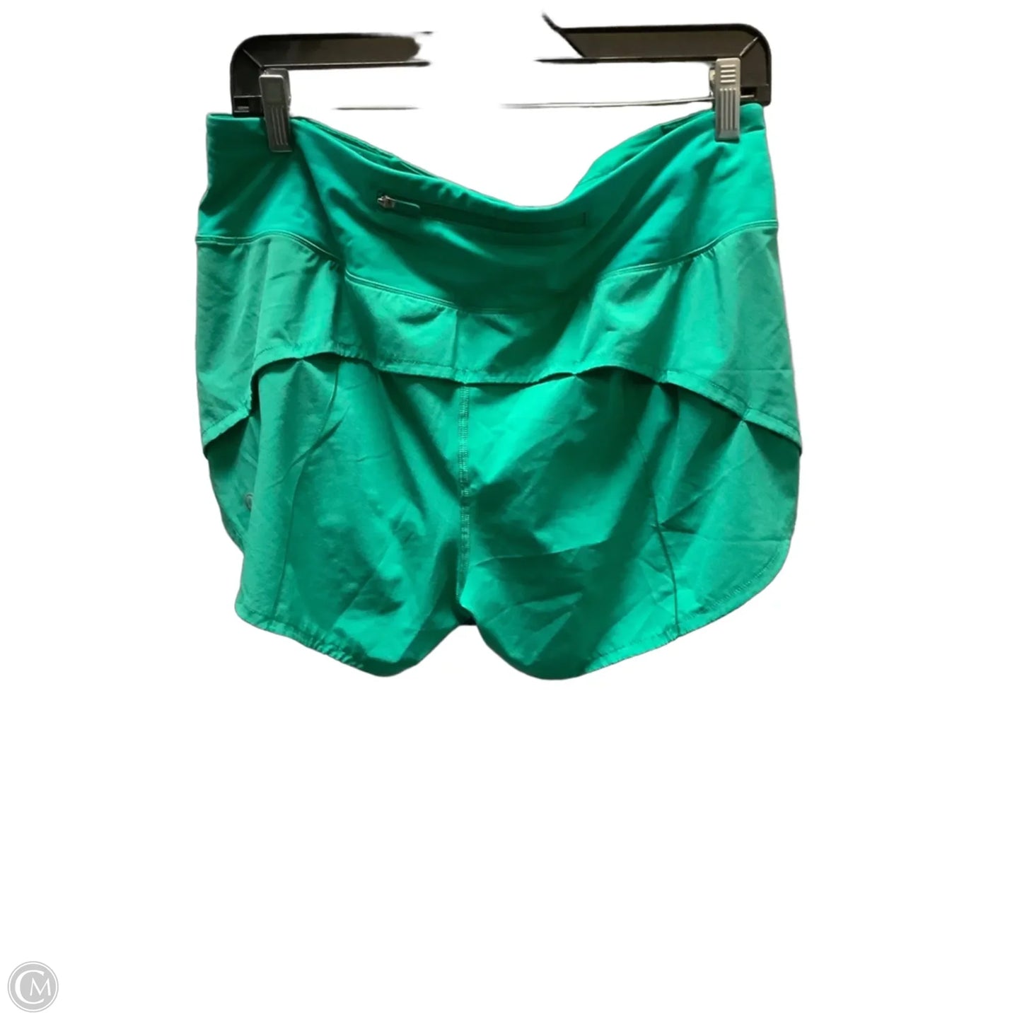Athletic Shorts By Lululemon In Green, Size: 10