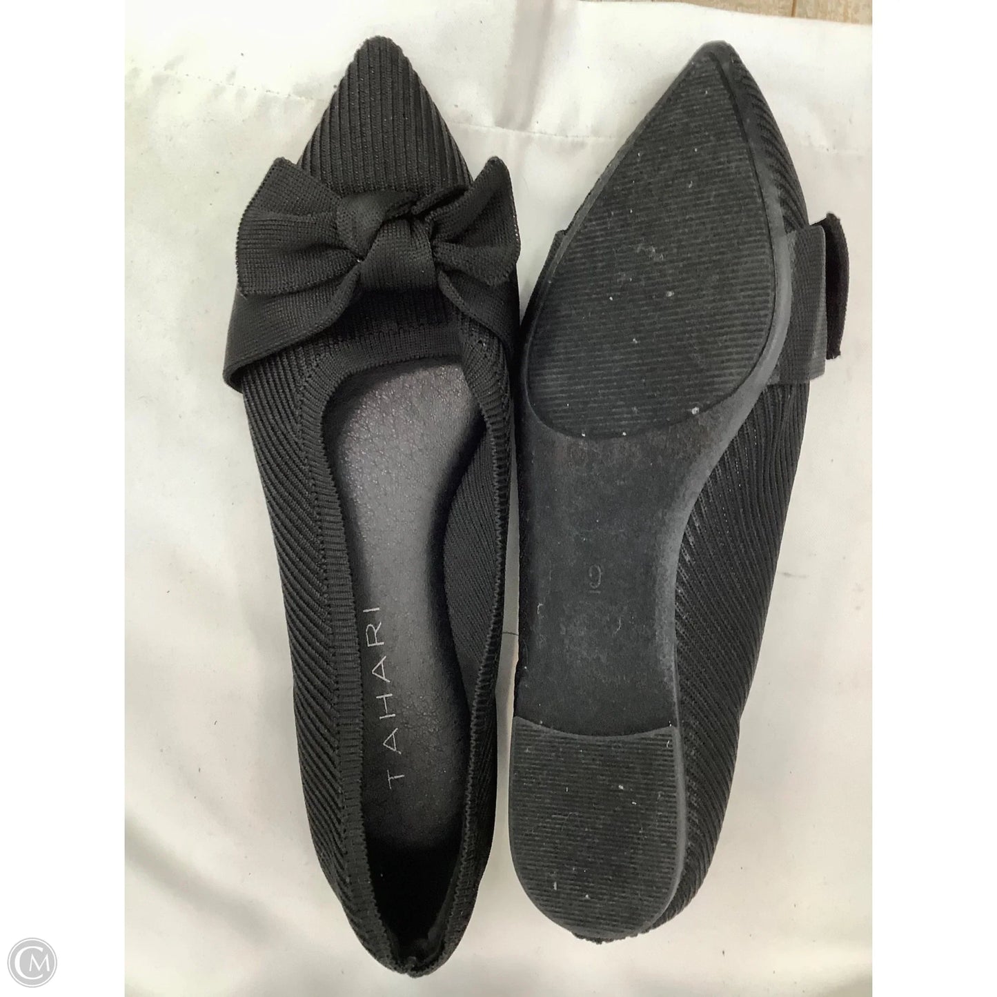 Shoes Flats By Tahari In Black, Size: 9