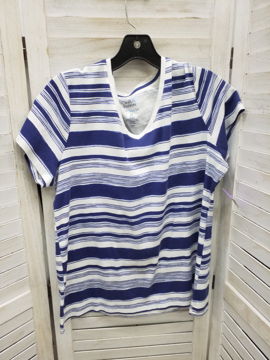 Top Short Sleeve By Croft And Barrow  Size: Xxl