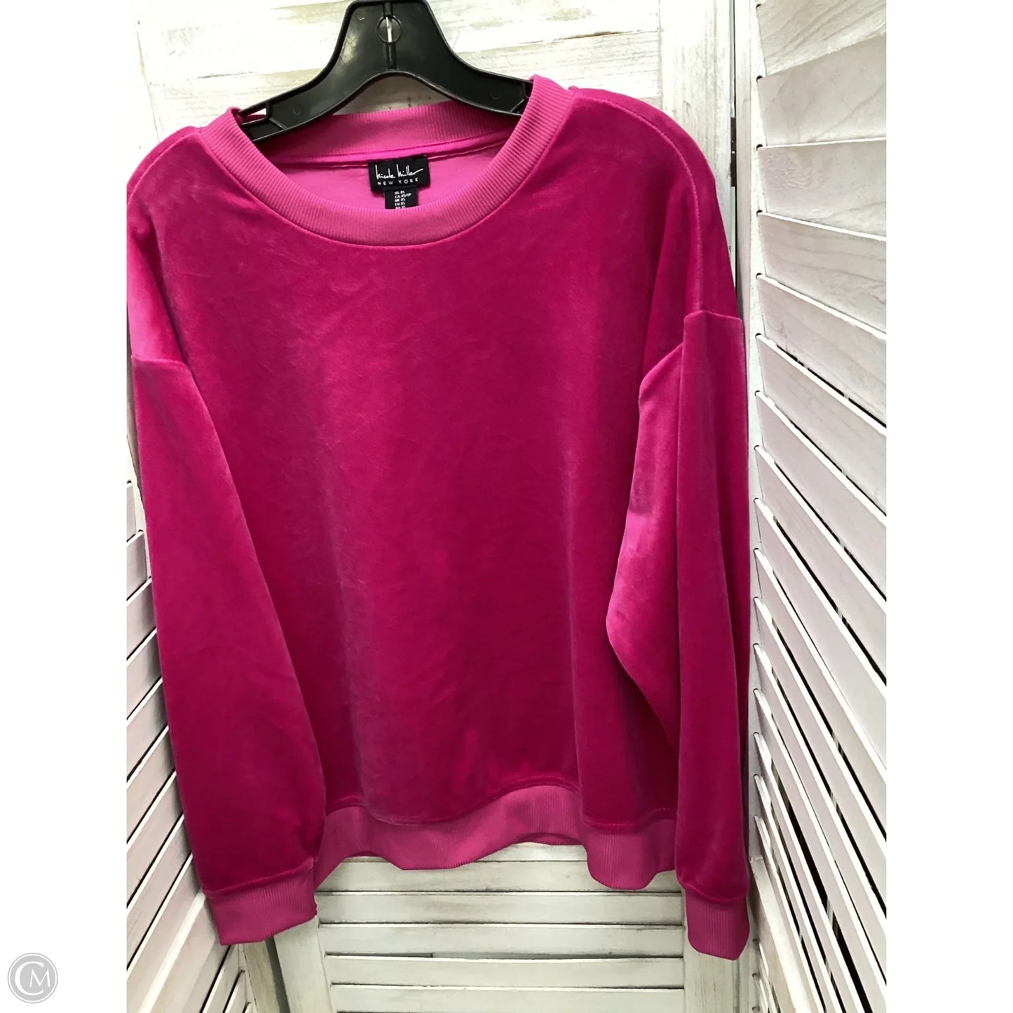 Top 2pc 3/4 Sleeve By Nicole By Nicole Miller In Pink, Size: Xs