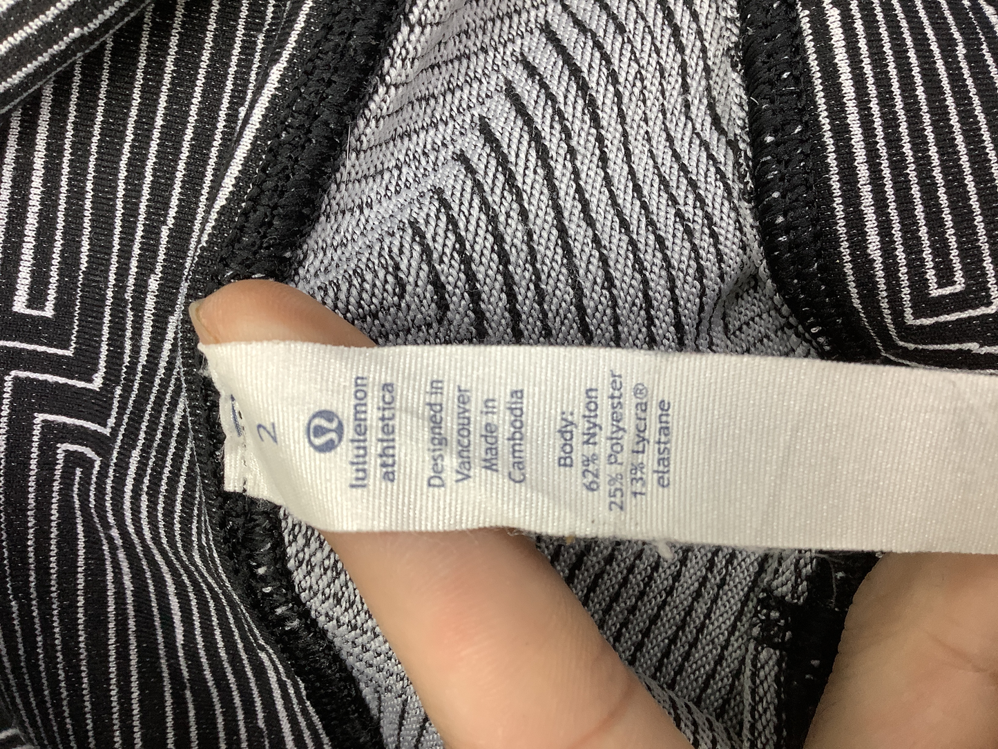 Athletic Leggings By Lululemon Size: 2