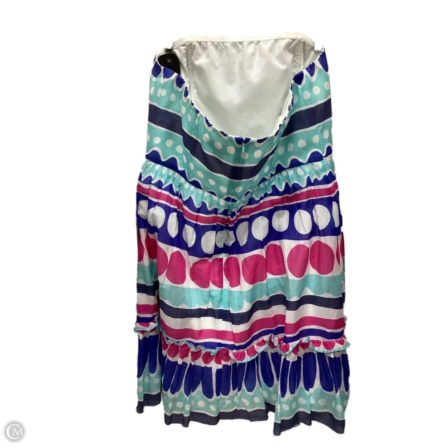 Dress Casual Midi By Vineyard Vines In Multi-colored, Size: 16