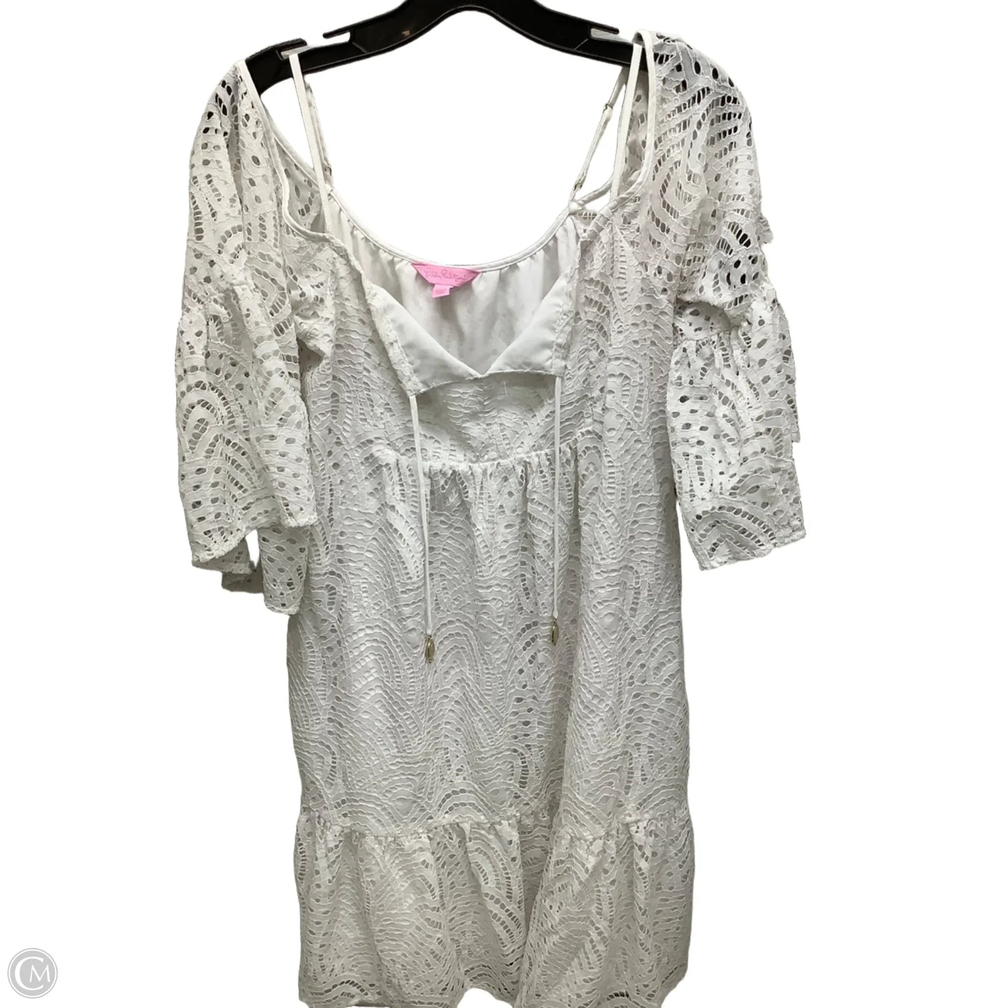 Dress Designer By Lilly Pulitzer In White, Size: S