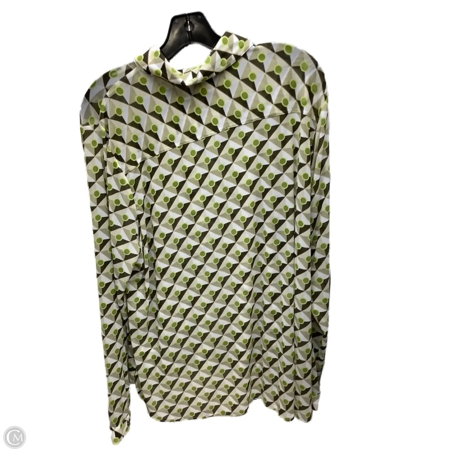 Top Long Sleeve By Cabi In Multi-colored, Size: Xl