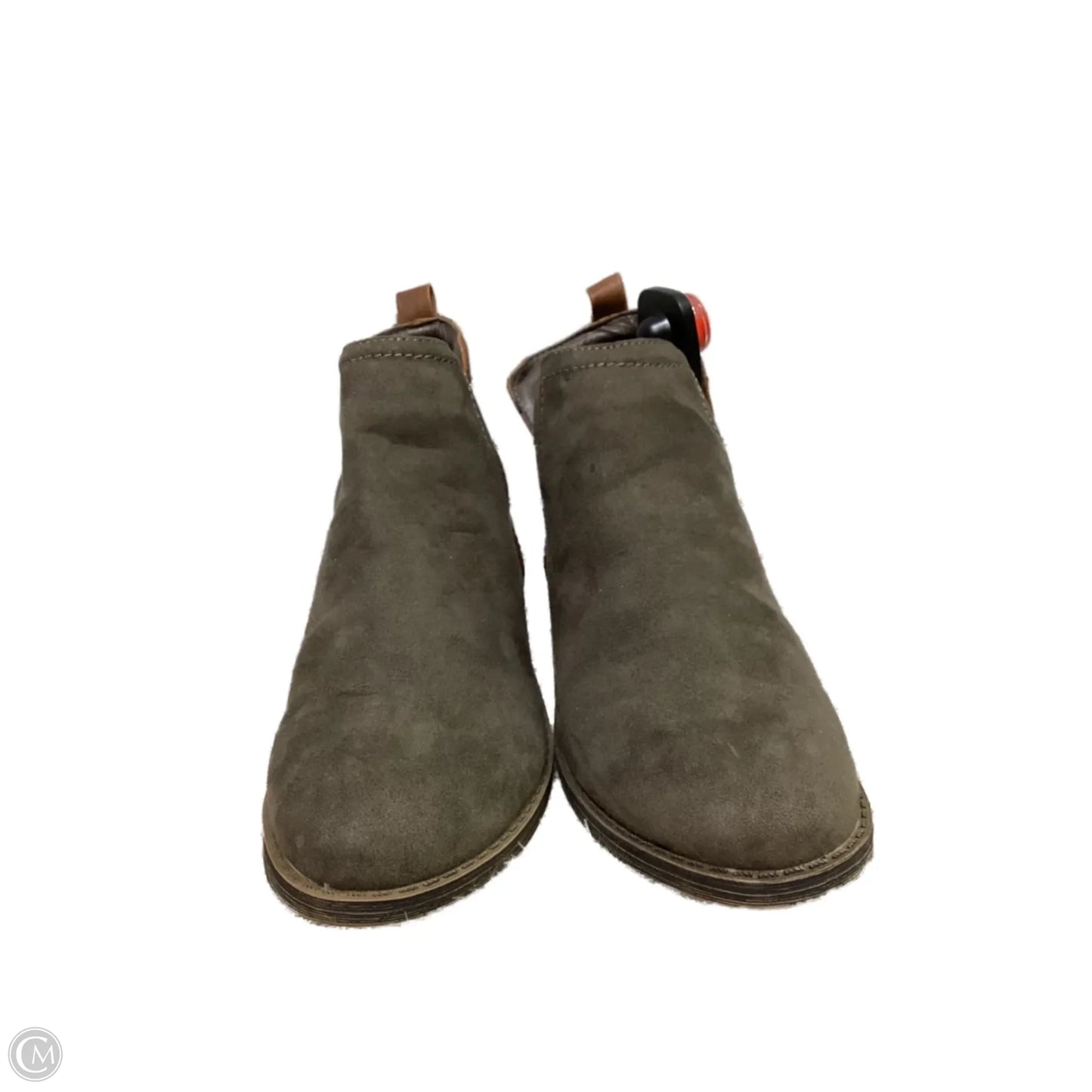 Boots Ankle Flats By True Craft In Brown, Size: 8.5