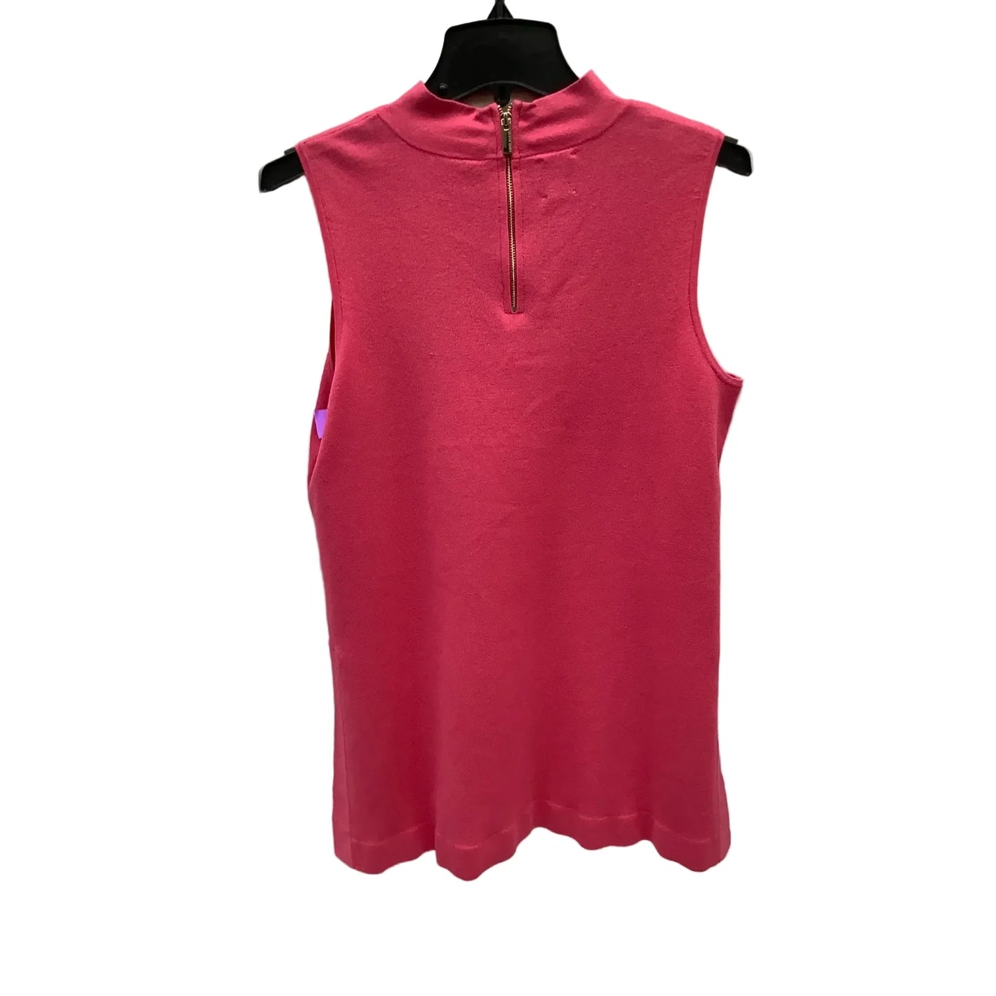 Dress Casual Midi By Anne Klein In Pink, Size: L