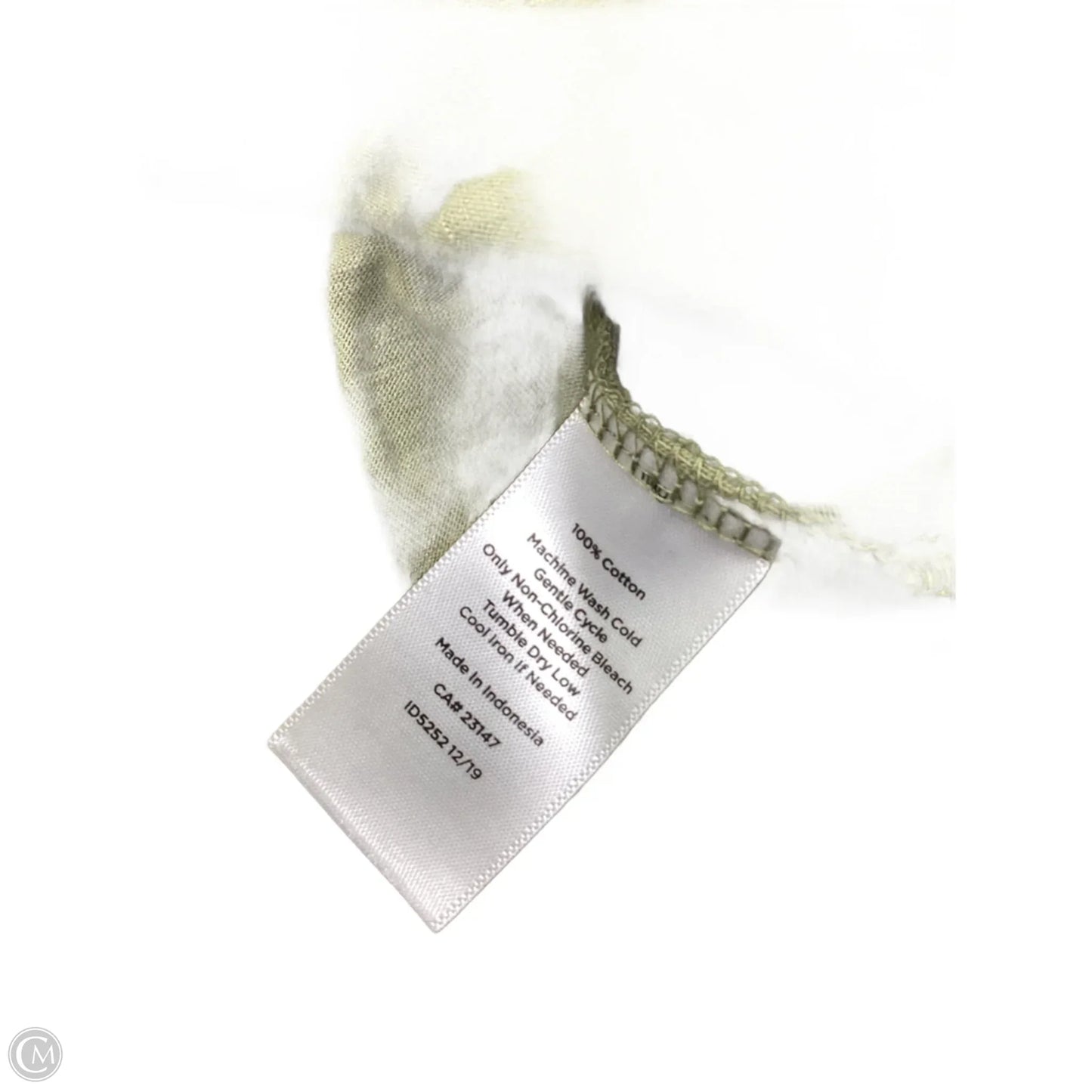 Top Sleeveless By Talbots In Green, Size: Xl