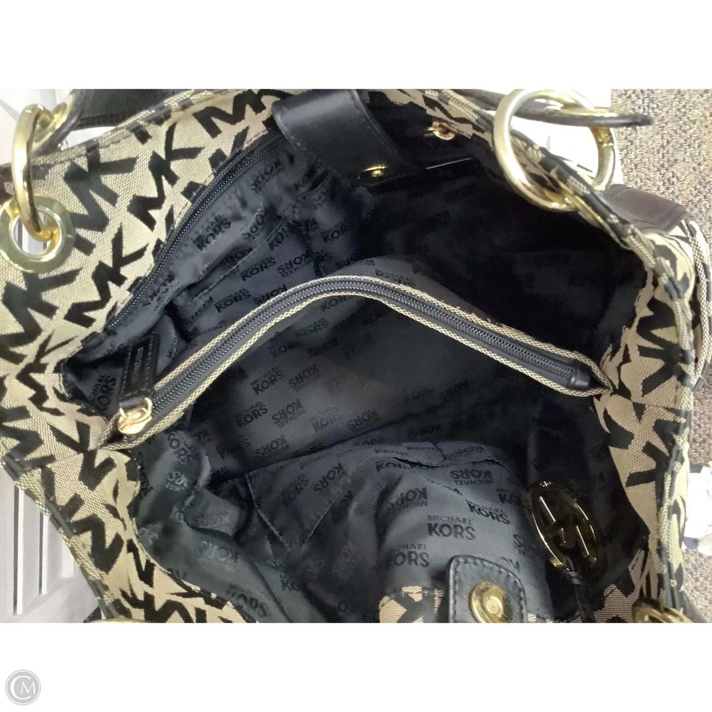 Handbag Designer By Michael Kors, Size: Medium