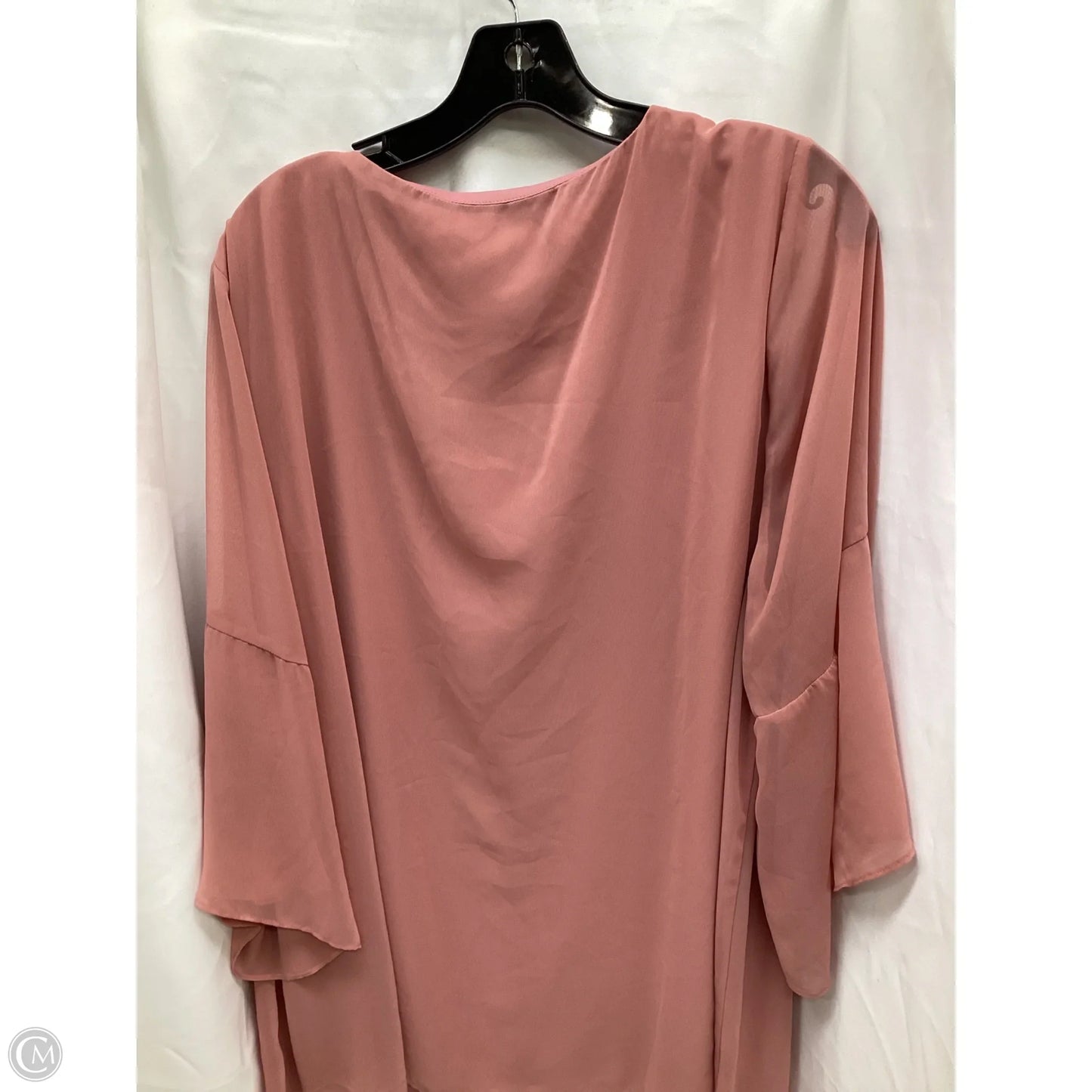 Top Short Sleeve By Lane Bryant In Pink, Size: 18
