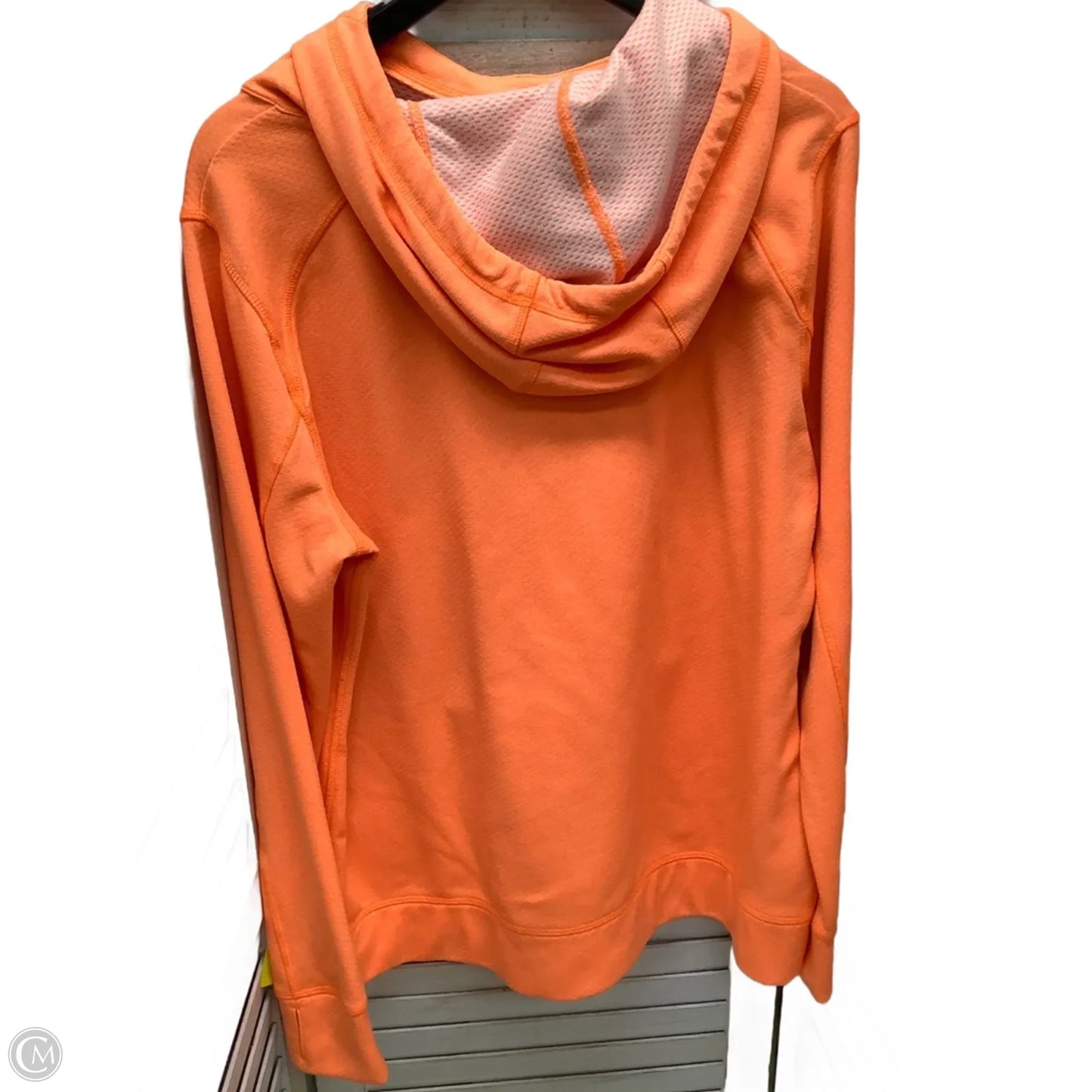 Sweatshirt Hoodie By Avia In Orange, Size: Xxl