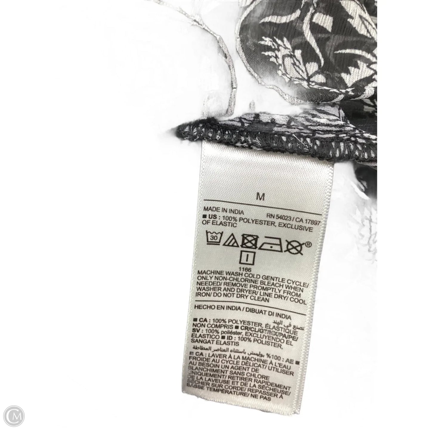 Top Long Sleeve By Old Navy In Floral Print, Size: M