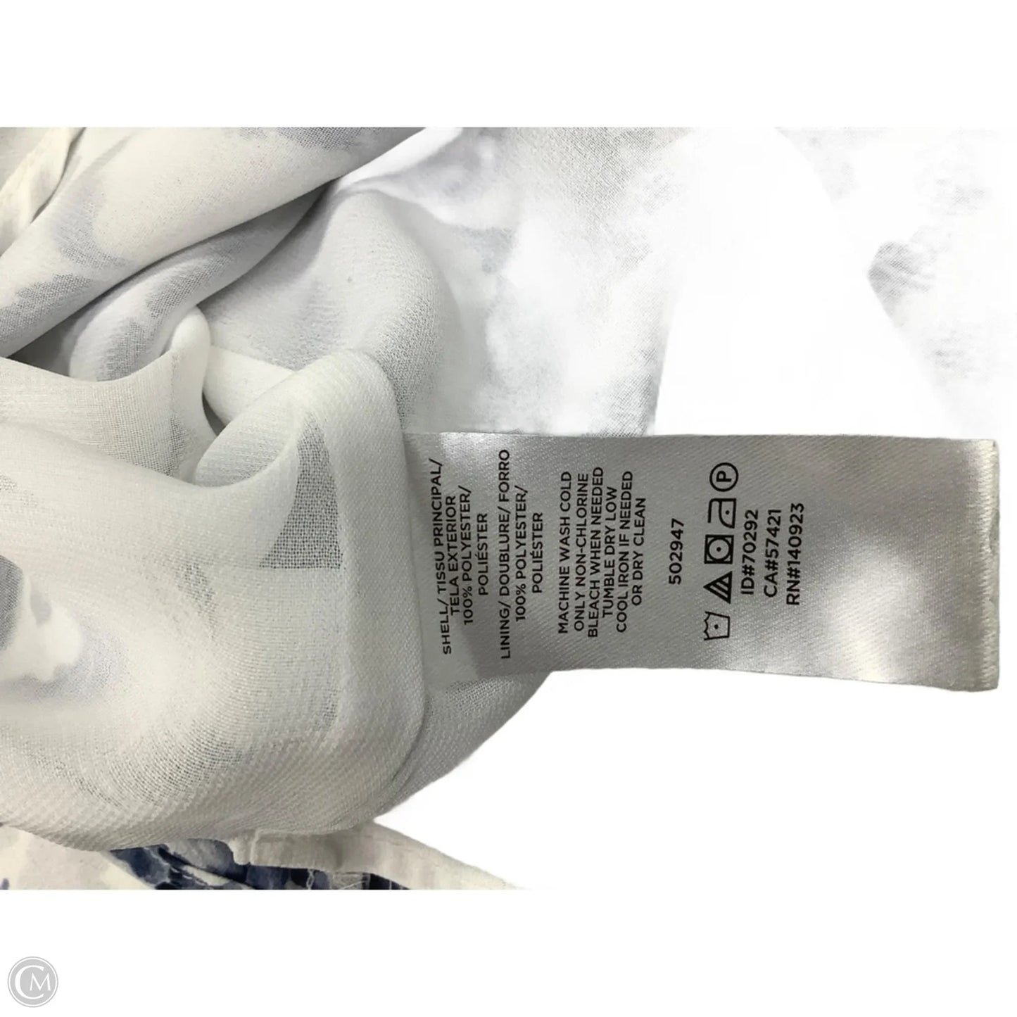 Top Long Sleeve By Loft In Floral Print, Size: L