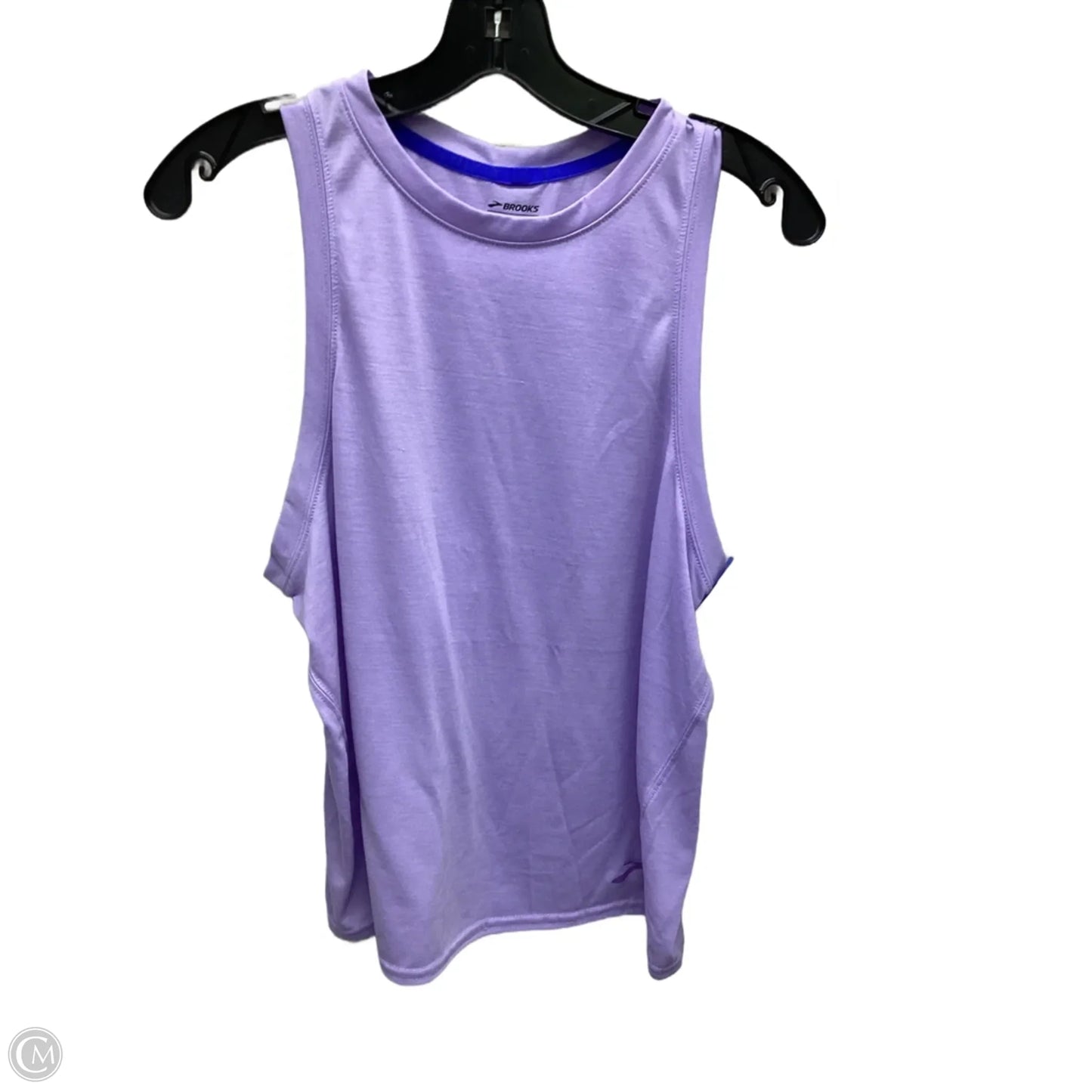 Top Sleeveless By Brooks In Mauve, Size: L